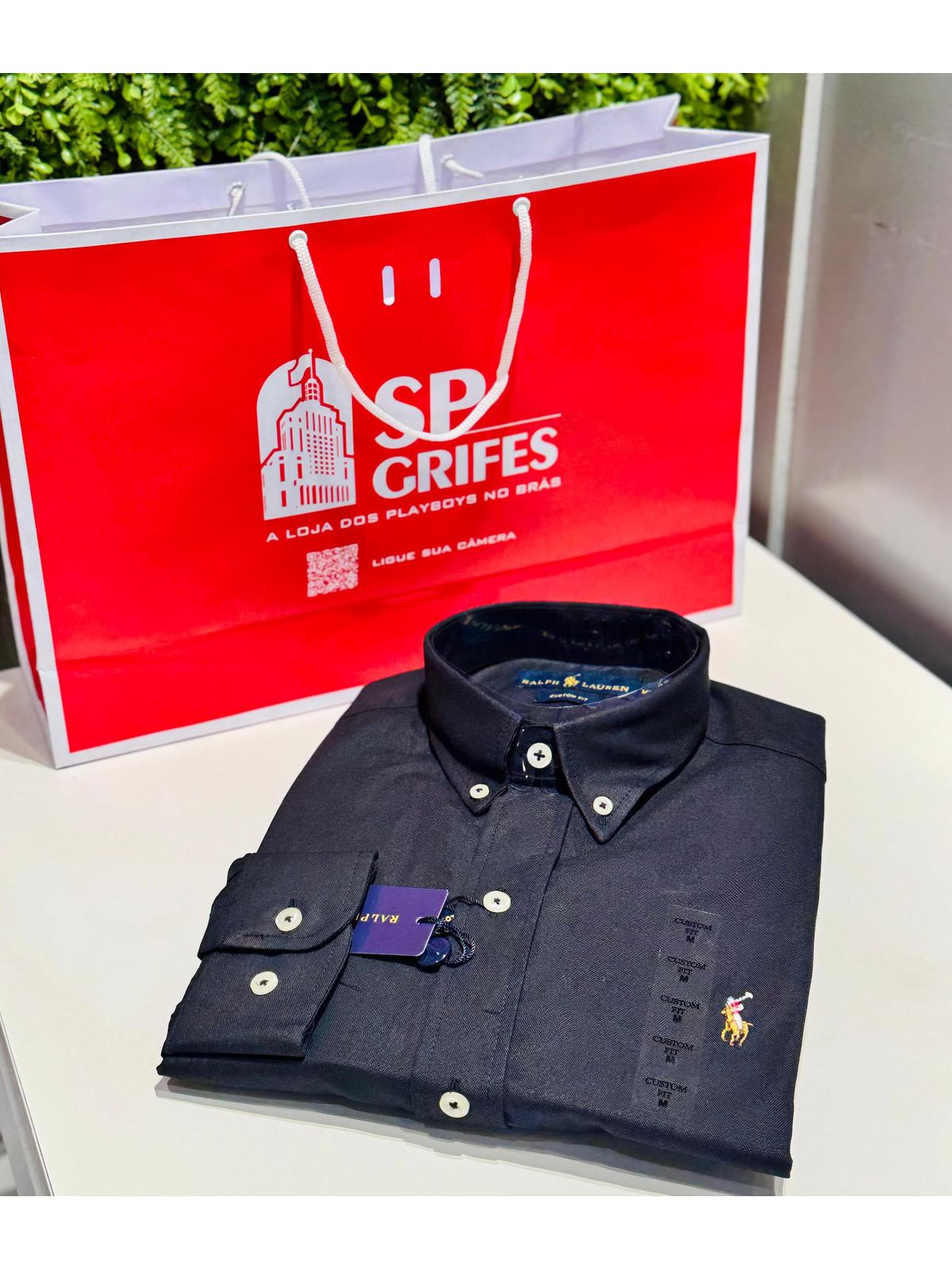 Camisa Social Ralph Lauren Oxford - SP GRIFES - Camisetas Importadas no Atacado