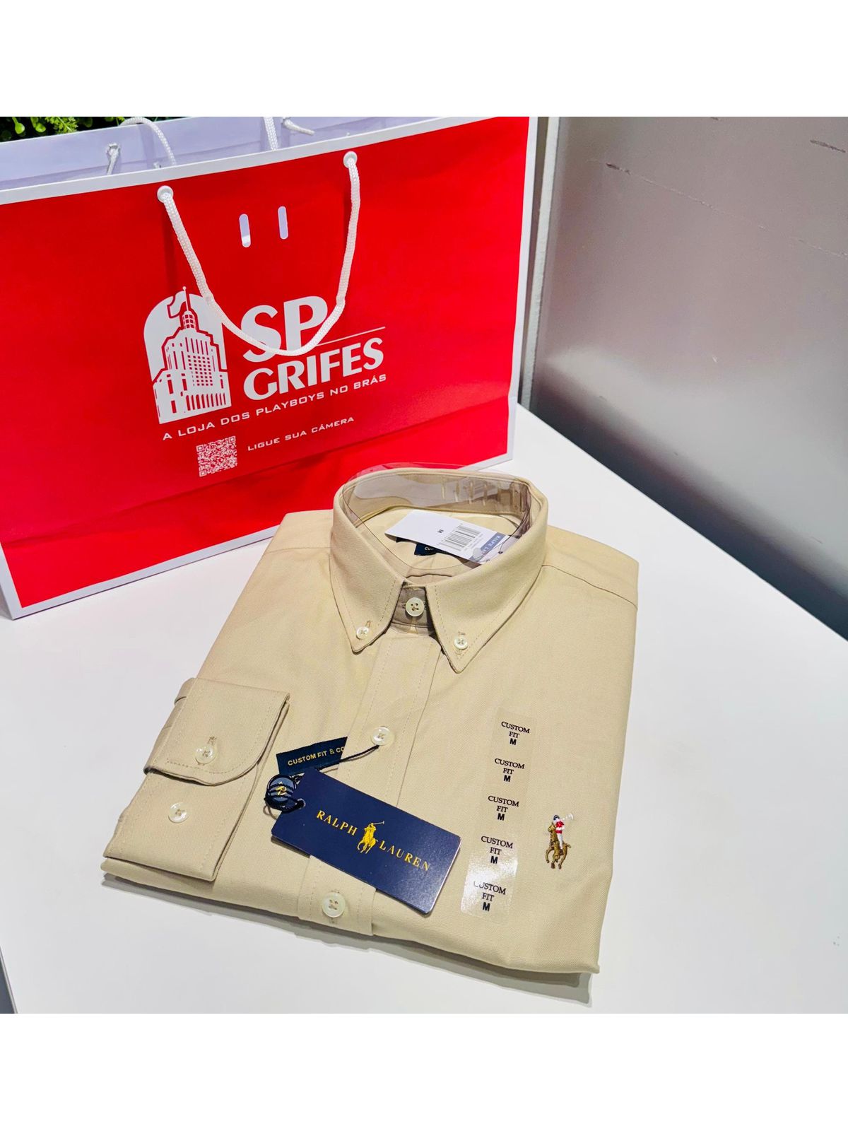 Camisa Social Ralph Lauren Oxford - SP GRIFES - Camisetas Importadas no Atacado
