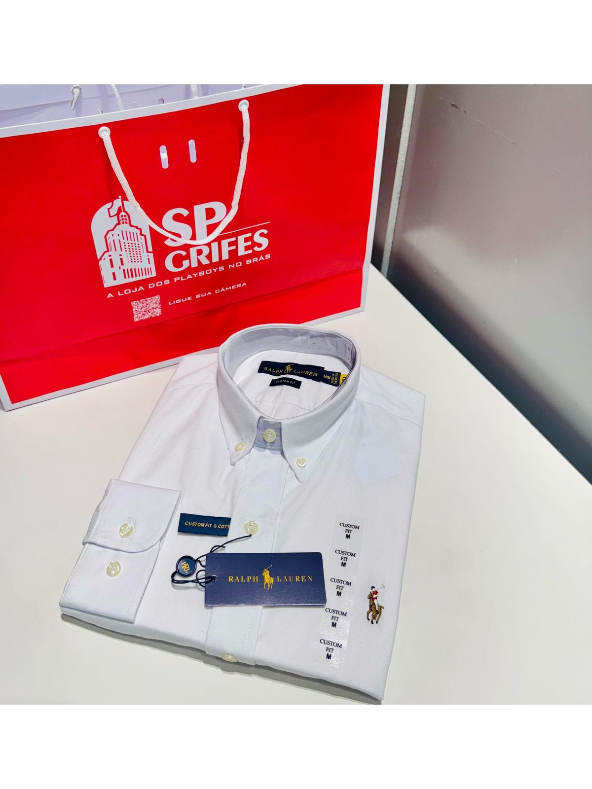 Camisa Social Ralph Lauren Oxford - SP GRIFES - Camisetas Importadas no Atacado
