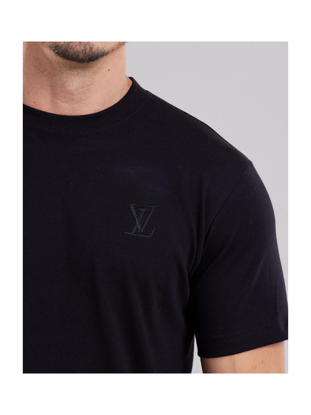 Camiseta Louis Vuitton - Preta - SP GRIFES - Camisetas Importadas no Atacado