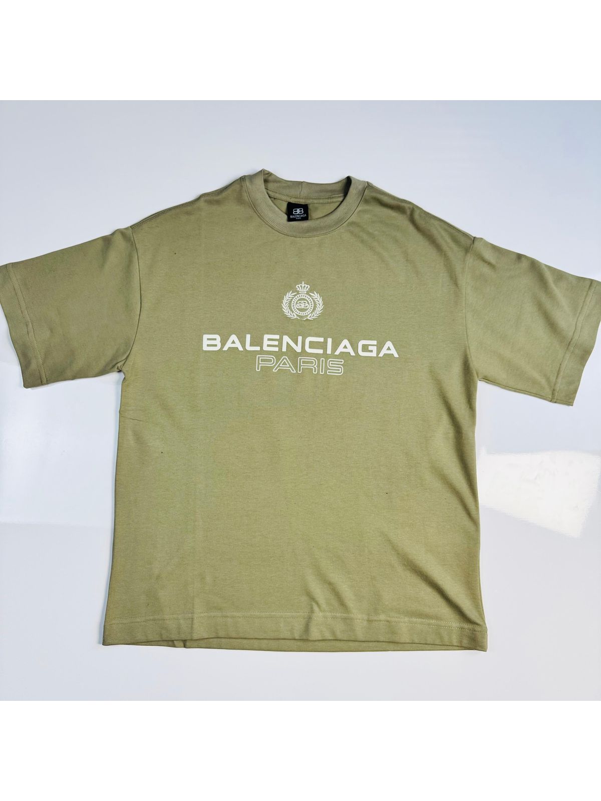 Camiseta Balenciaga - Bege - SP GRIFES - Camisetas Importadas no Atacado