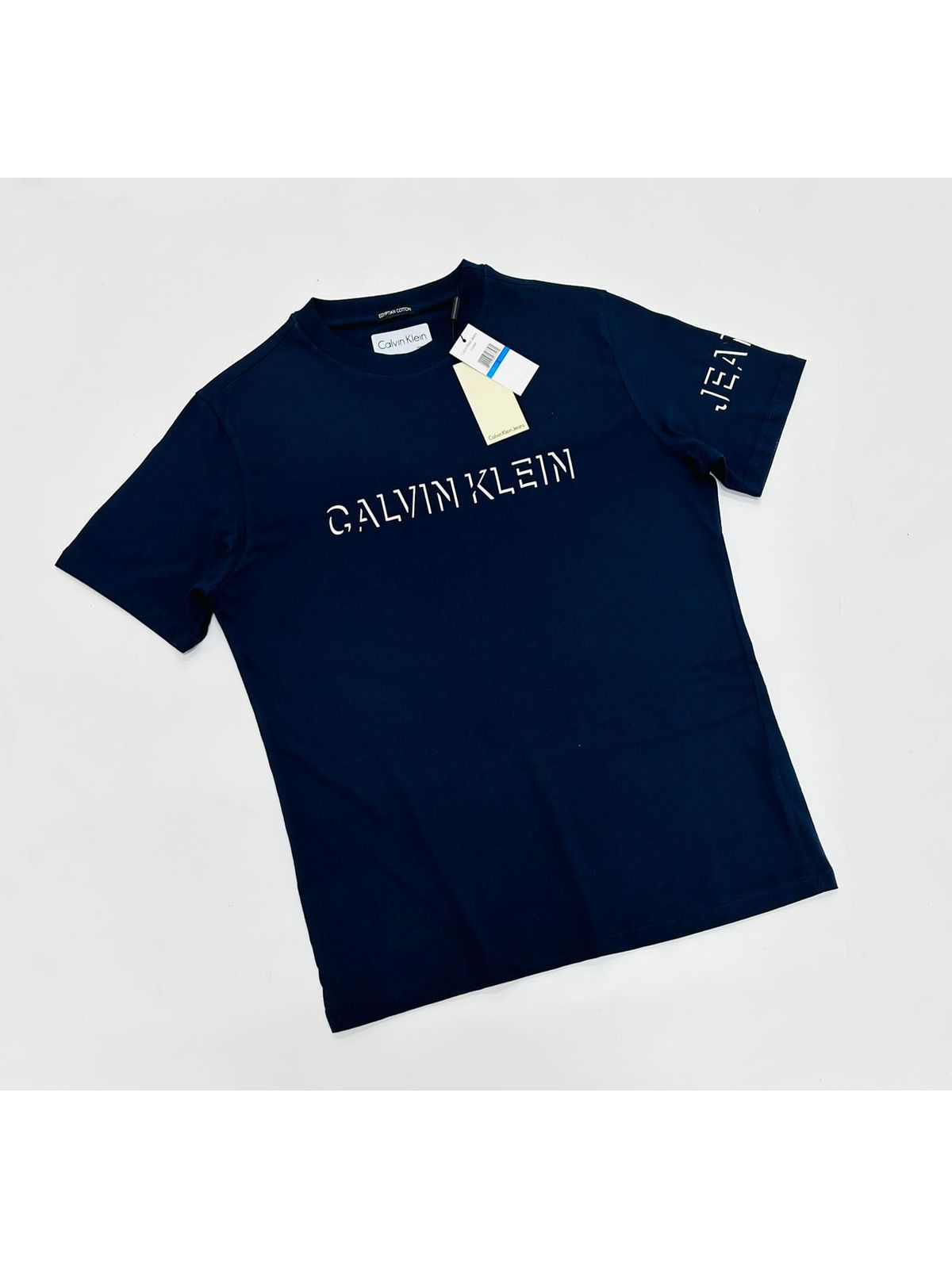 CAMISETA CALVIN KLEIN - MARINHO - SP GRIFES - Camisetas Importadas no Atacado