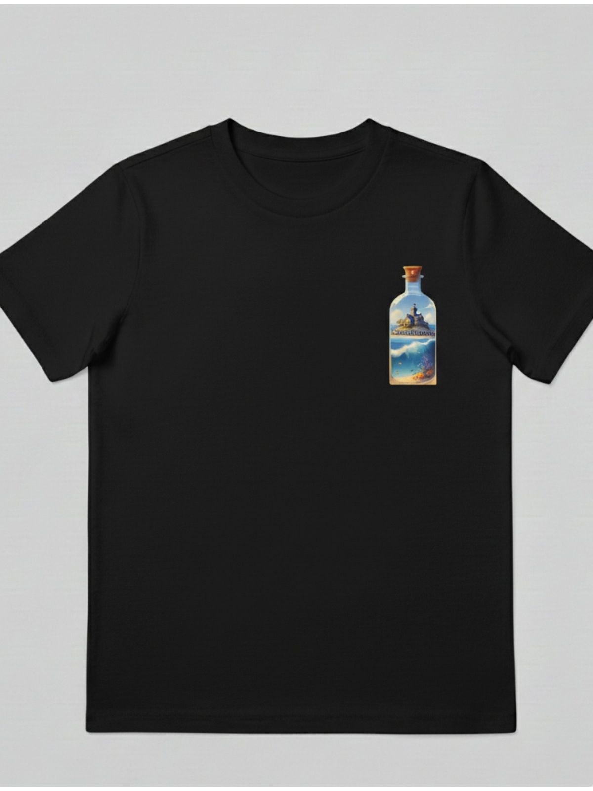 CAMISETA CASABLANCA - PRETA - SP GRIFES - Camisetas Importadas no Atacado