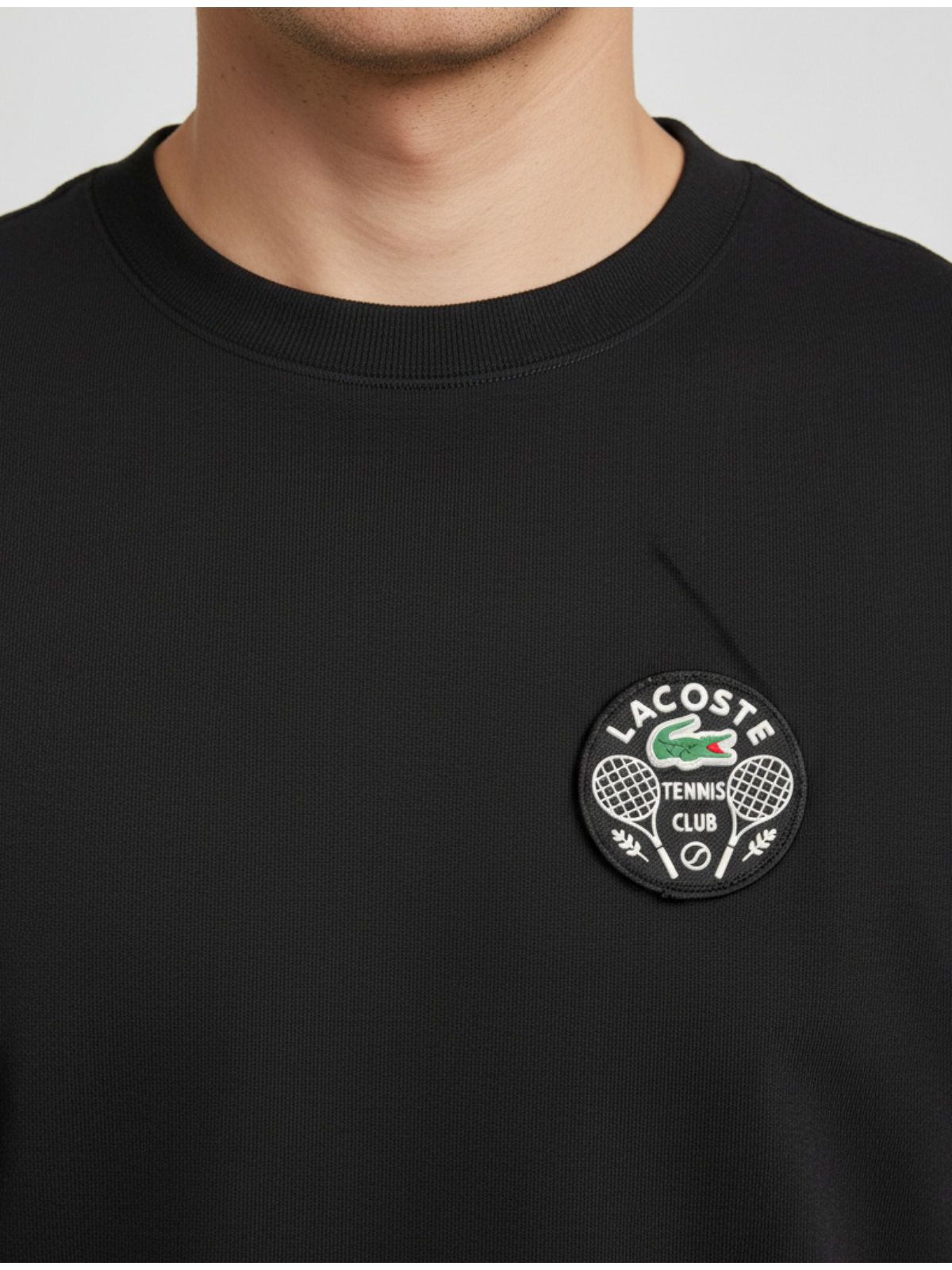 Camiseta Lacoste - Preta - Chinesa - SP GRIFES - Camisetas Importadas no Atacado