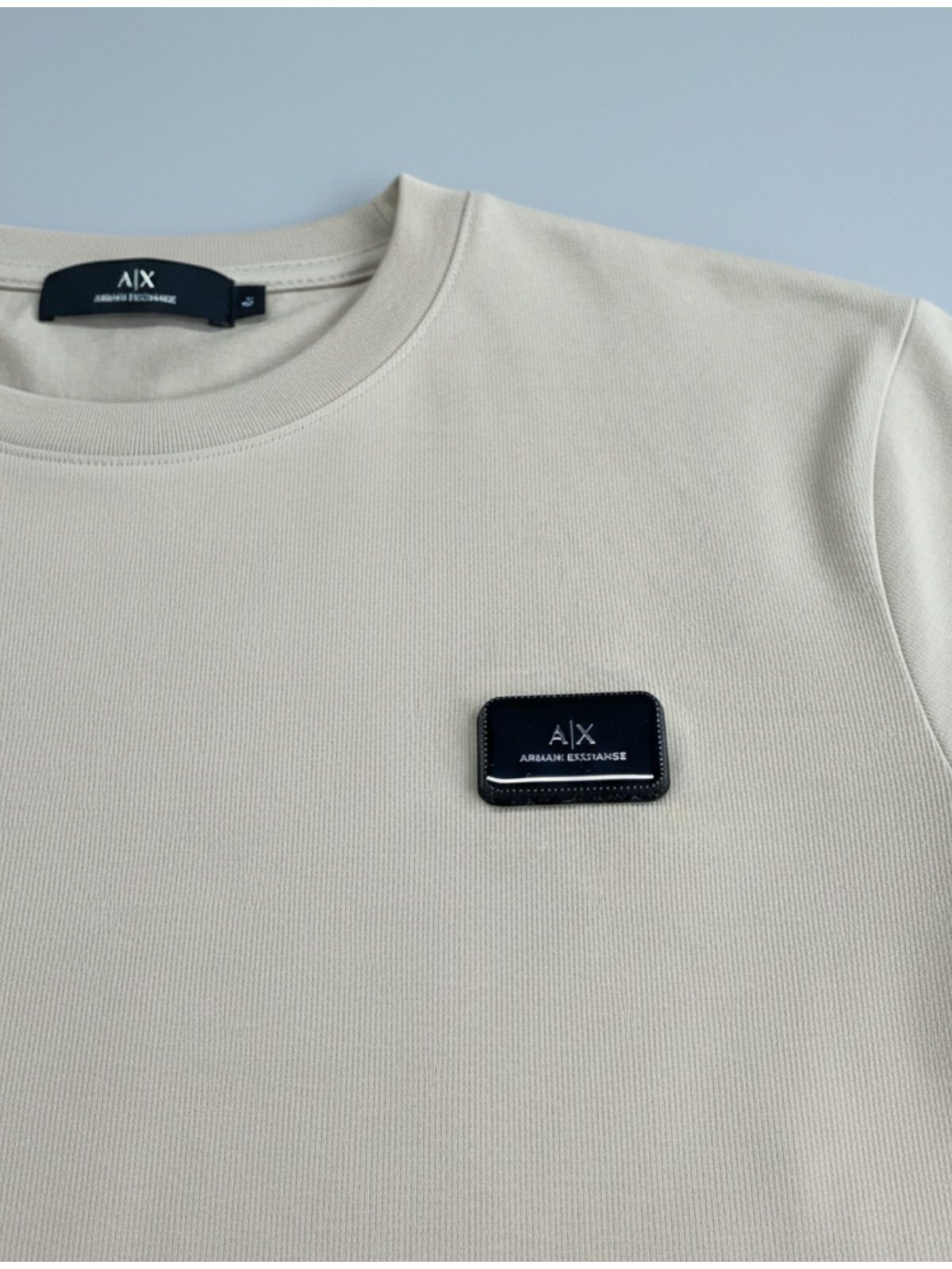 Camiseta Armani - Bege - Chinesa - SP GRIFES - Camisetas Importadas no Atacado