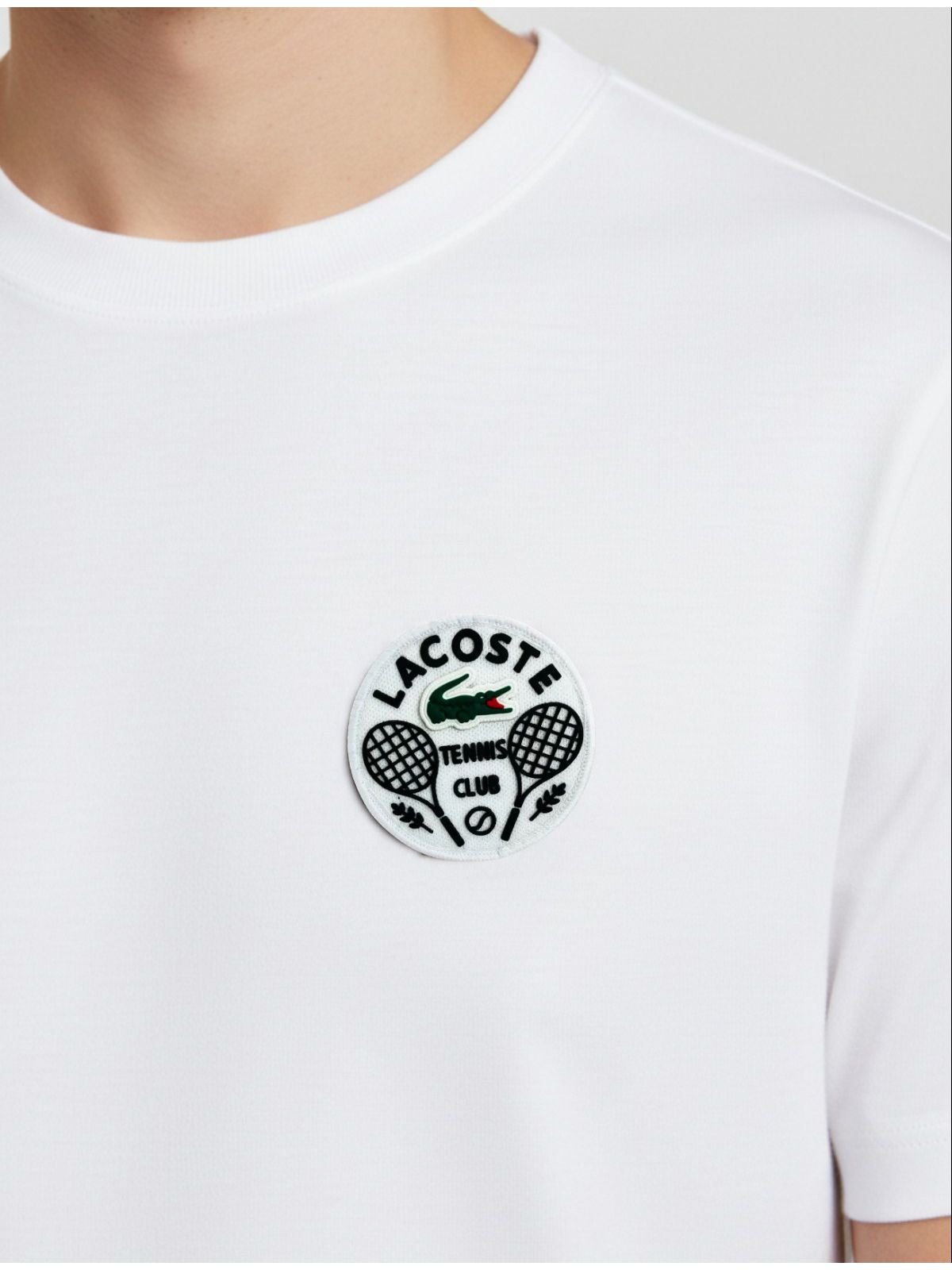 Camiseta Lacoste - Branca - Chinesa - SP GRIFES - Camisetas Importadas no Atacado