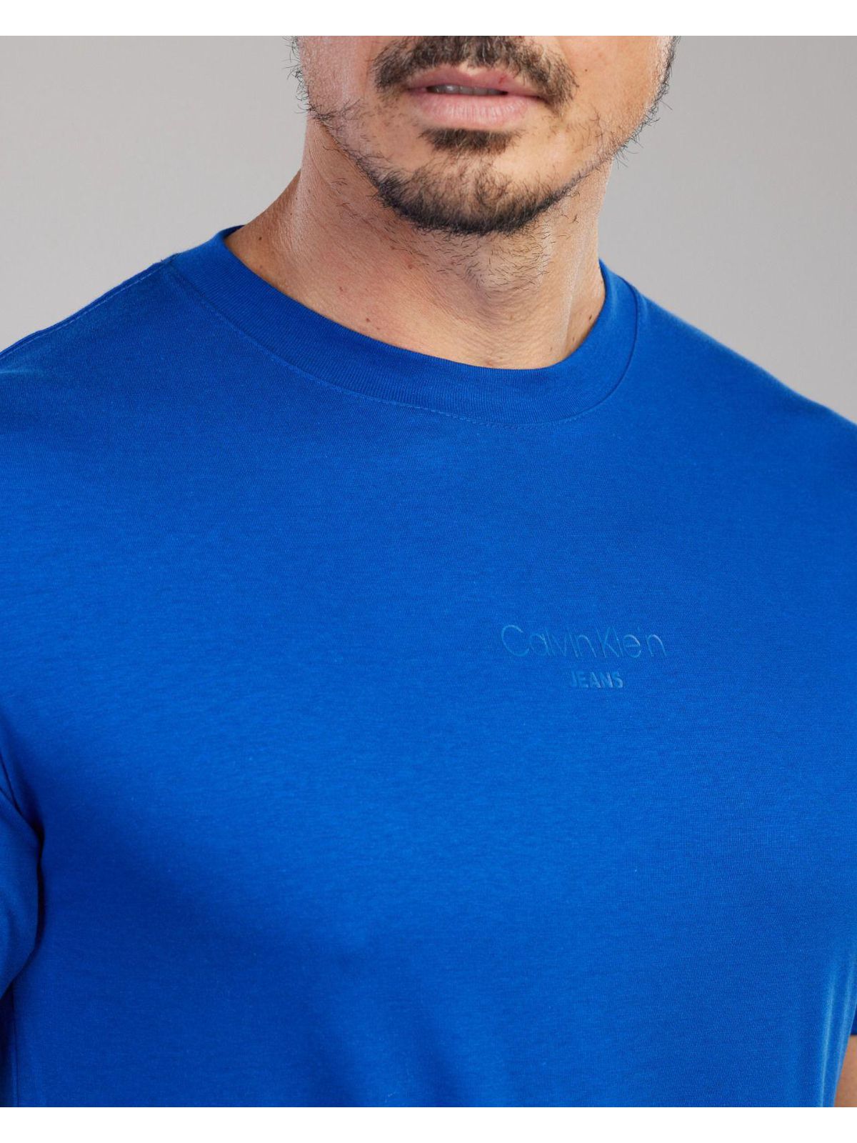 Camiseta Calvin Klein Azul Básica - SP GRIFES - Camisetas Importadas no Atacado