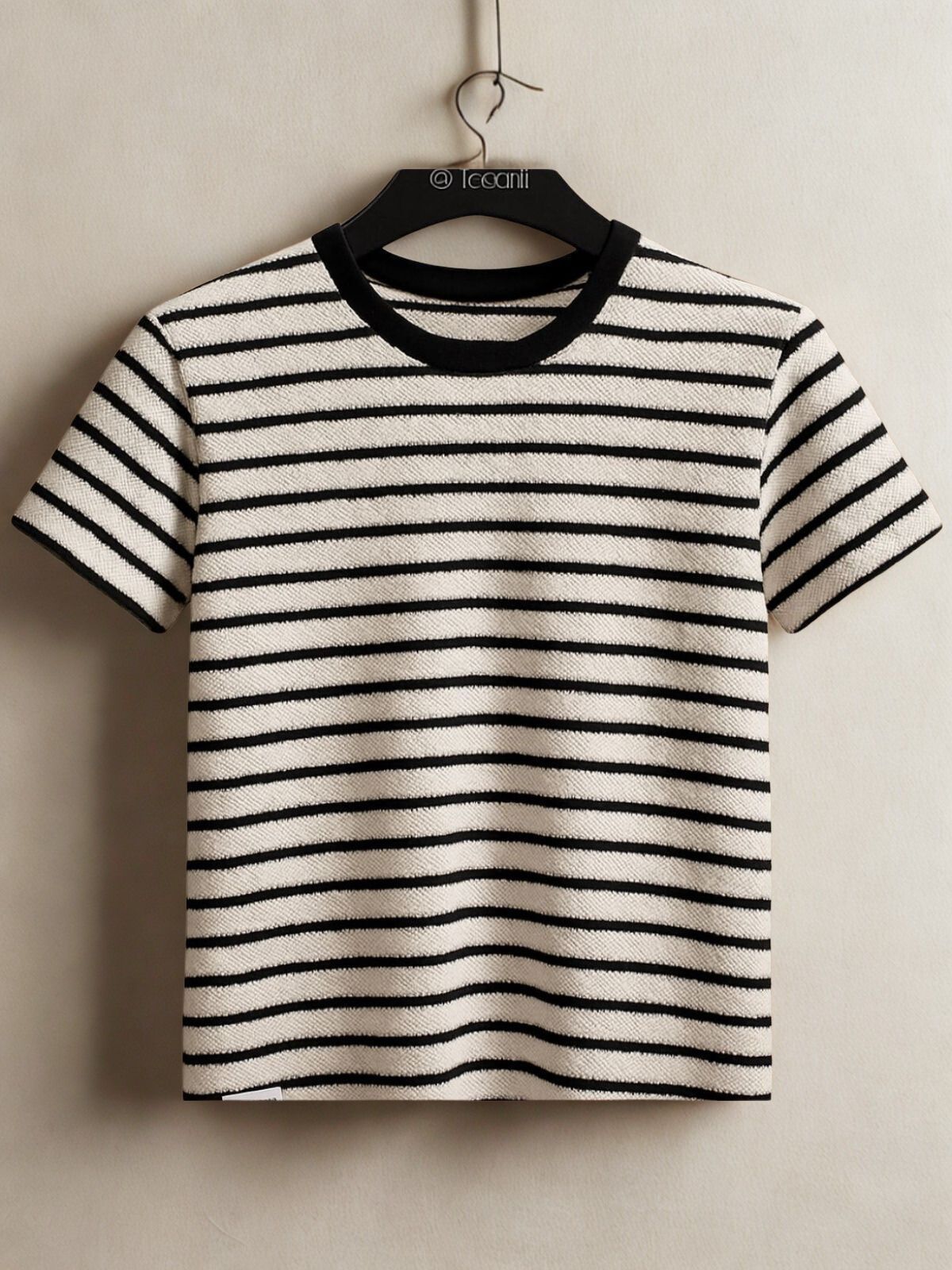 Camiseta Drazo Listrada Nautic Preto 221018 - 6268 - Teselli