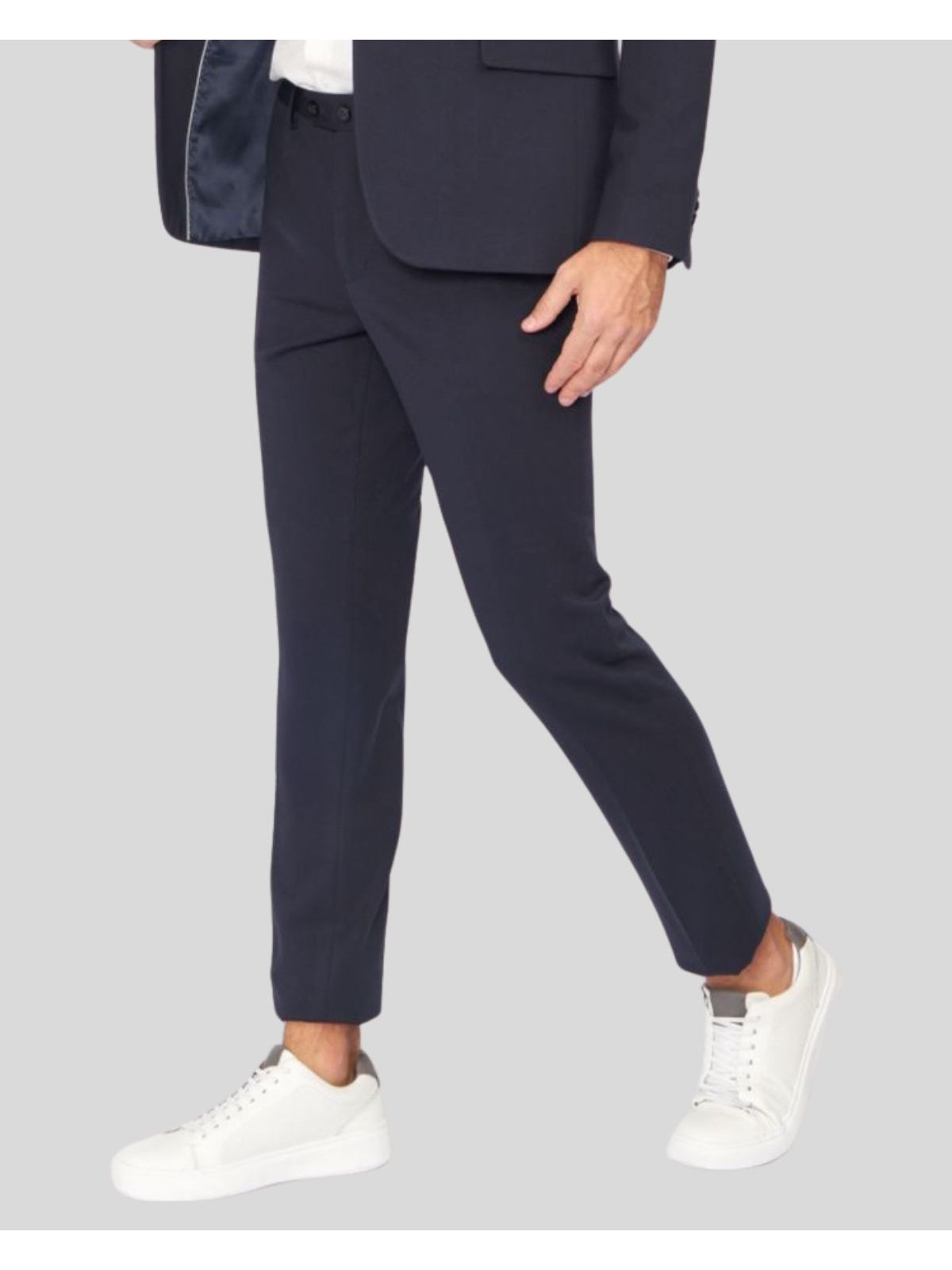 Calça Teselli em Malha Tecnológica Com Elastano Sl... - Teselli
