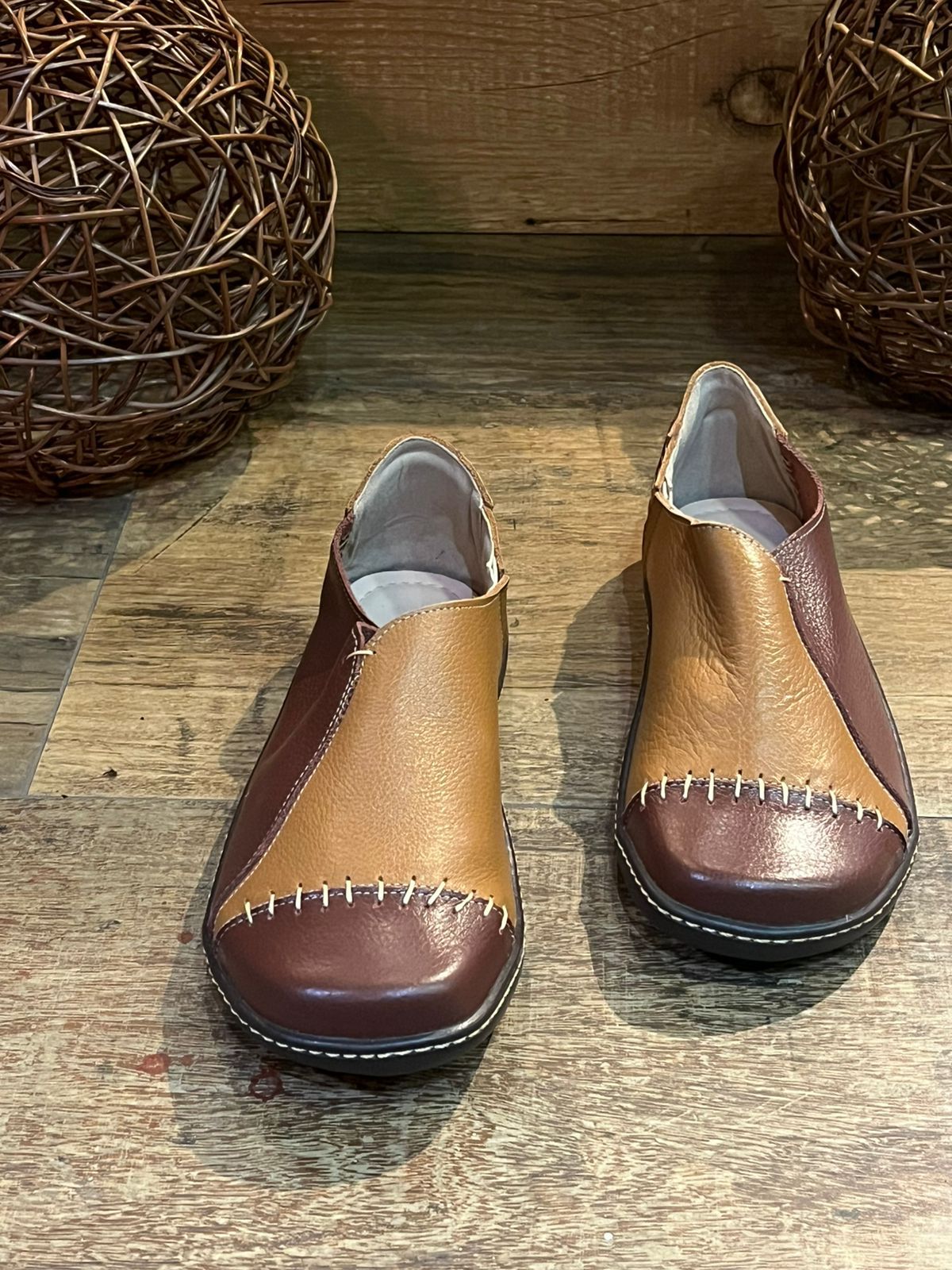 Sapato Feminino Teselli Lolla 61 Camel/Tan - 64857 - Teselli