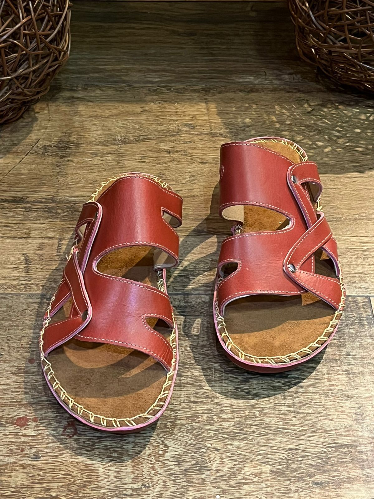 Sandália Feminina Teselli Maya 123 Vermelho - 6489... - Teselli