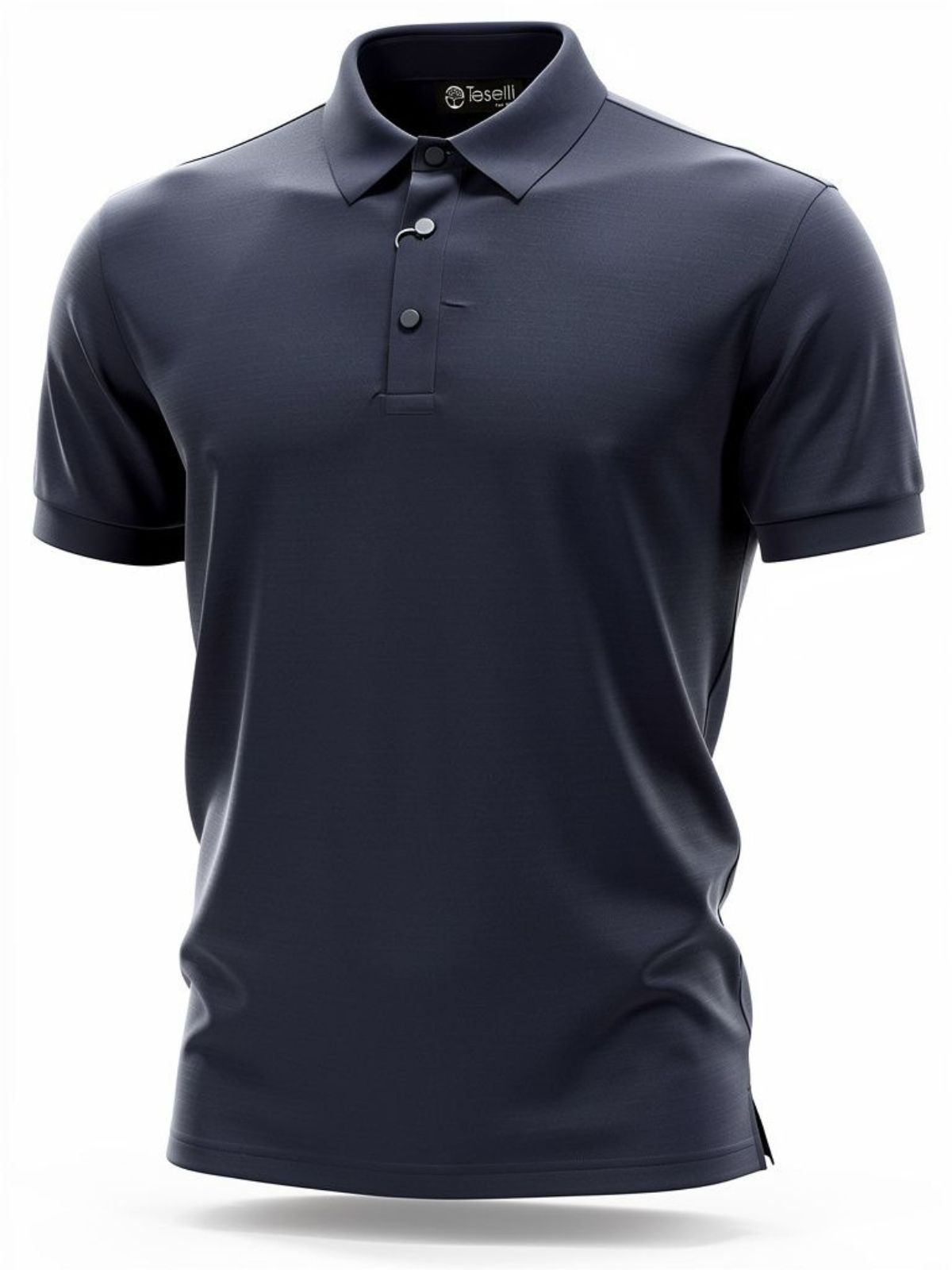 Camiseta Polo Tecnológica Teselli Azul Petróleo 07... - Teselli