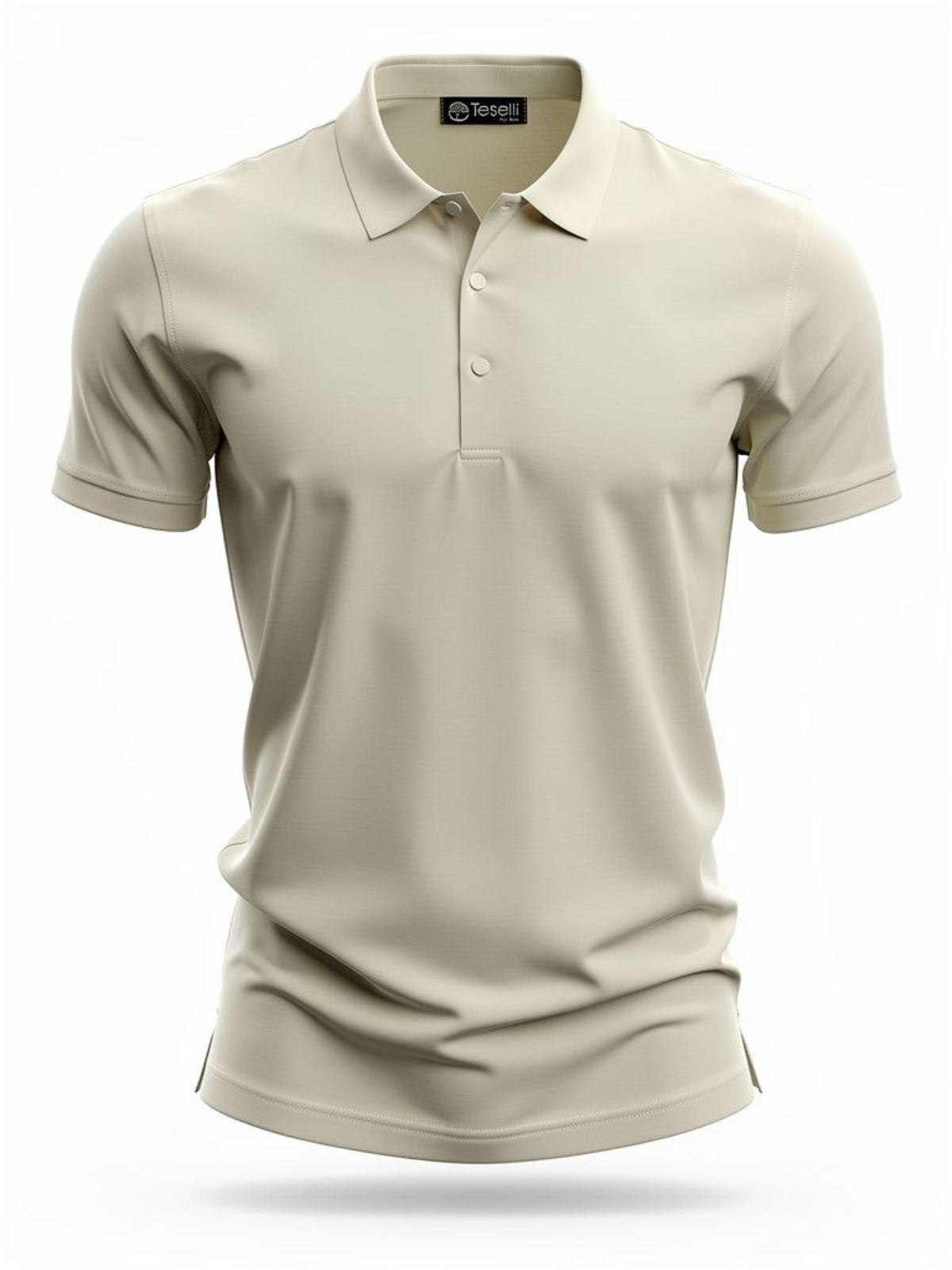 Camiseta Polo Tecnológica Teselli Branco 0770 - 66... - Teselli