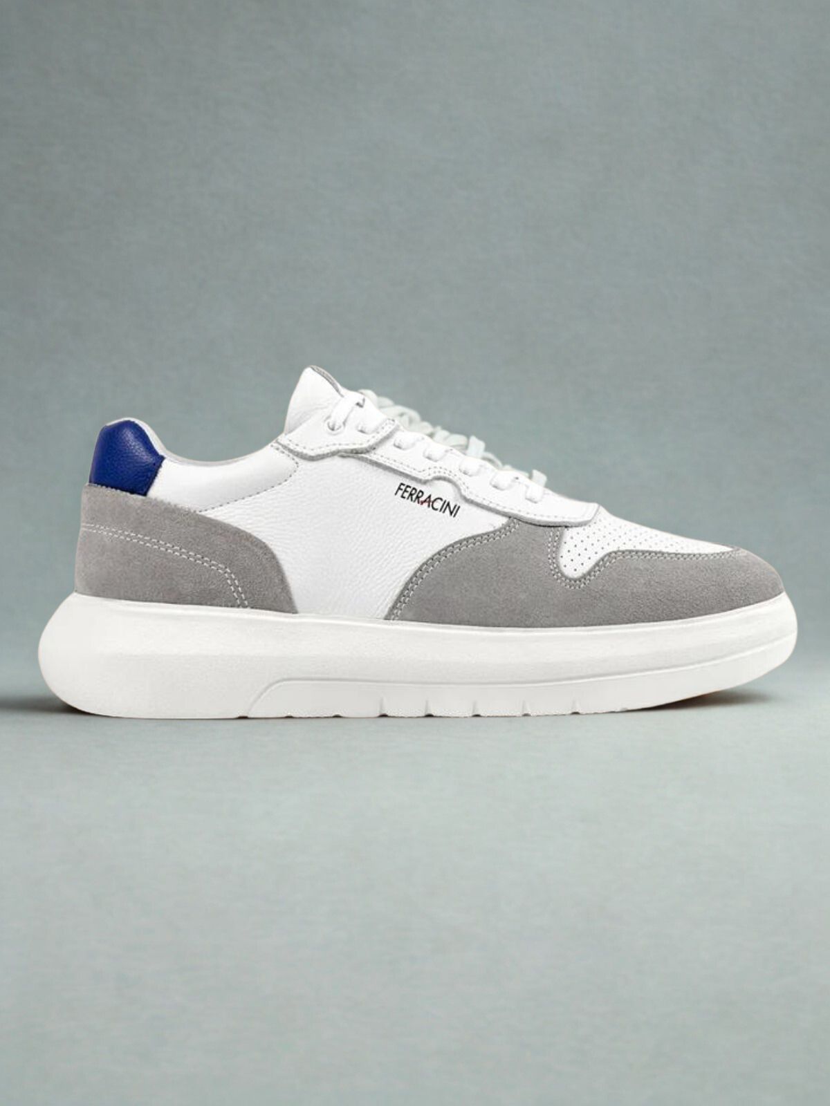 Sneaker Ferracini Easy Brand Bco/Azul 8287 - 62227 - Teselli