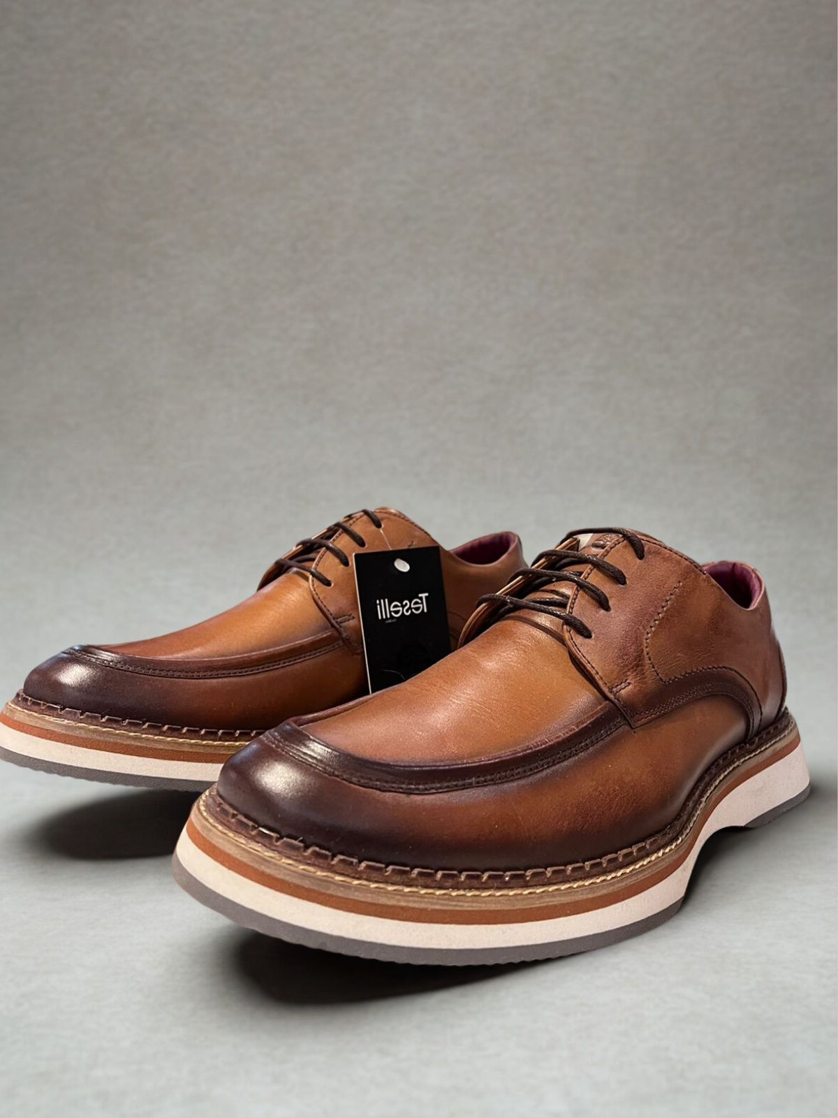 Sapato Derby Teselli Jaipur Caramelo 19102 - 57724 - Teselli