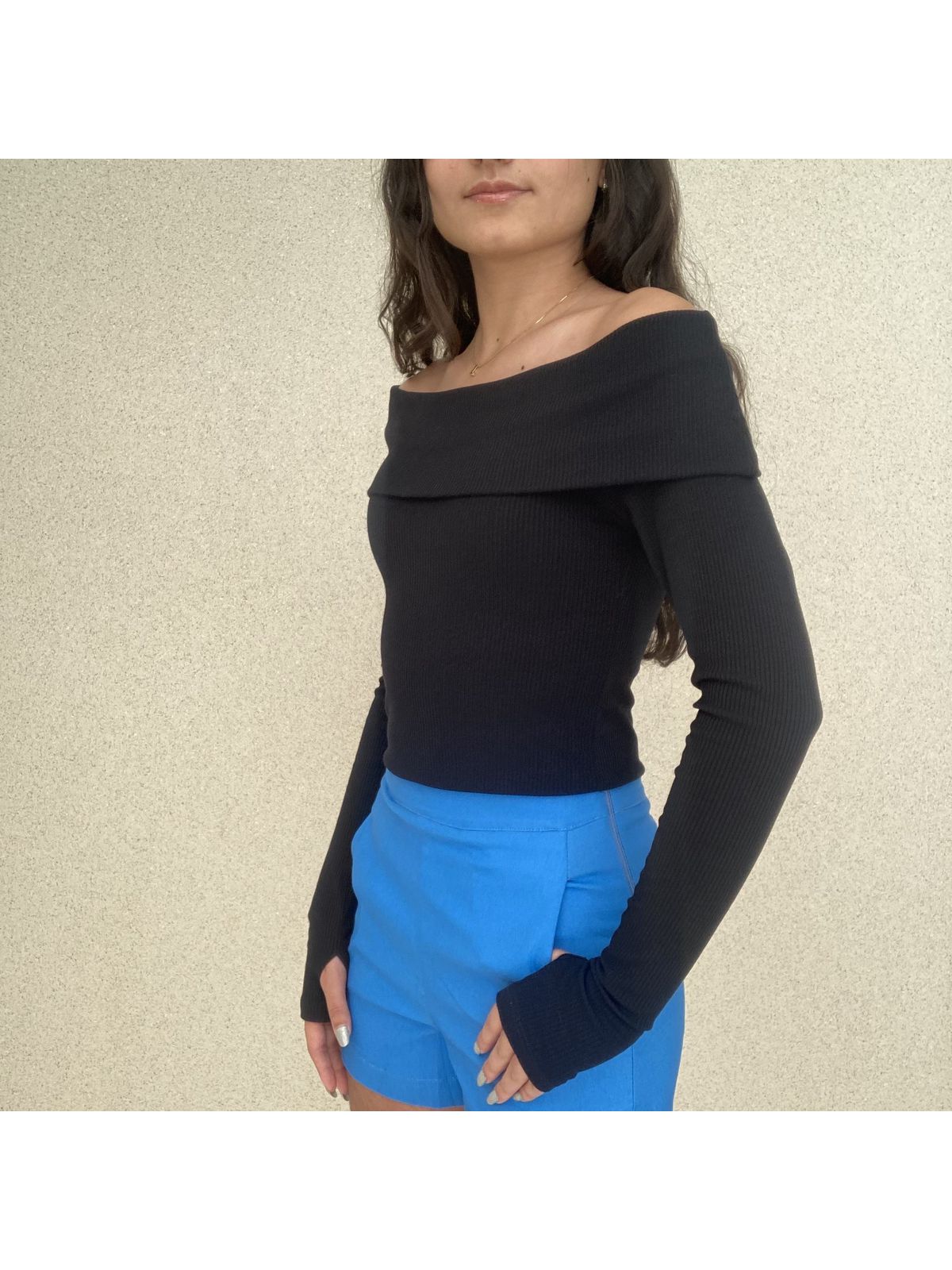 BLUSA OMBRO A OMBRO - TokTeen