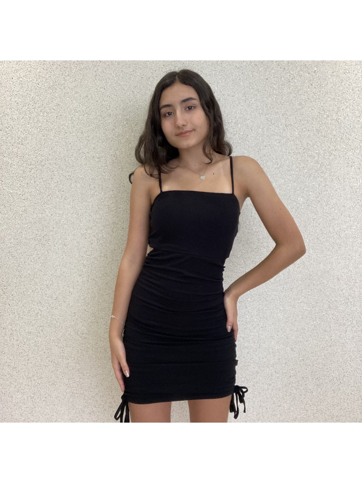 VESTIDO FAIXA FRANZIDO - TokTeen