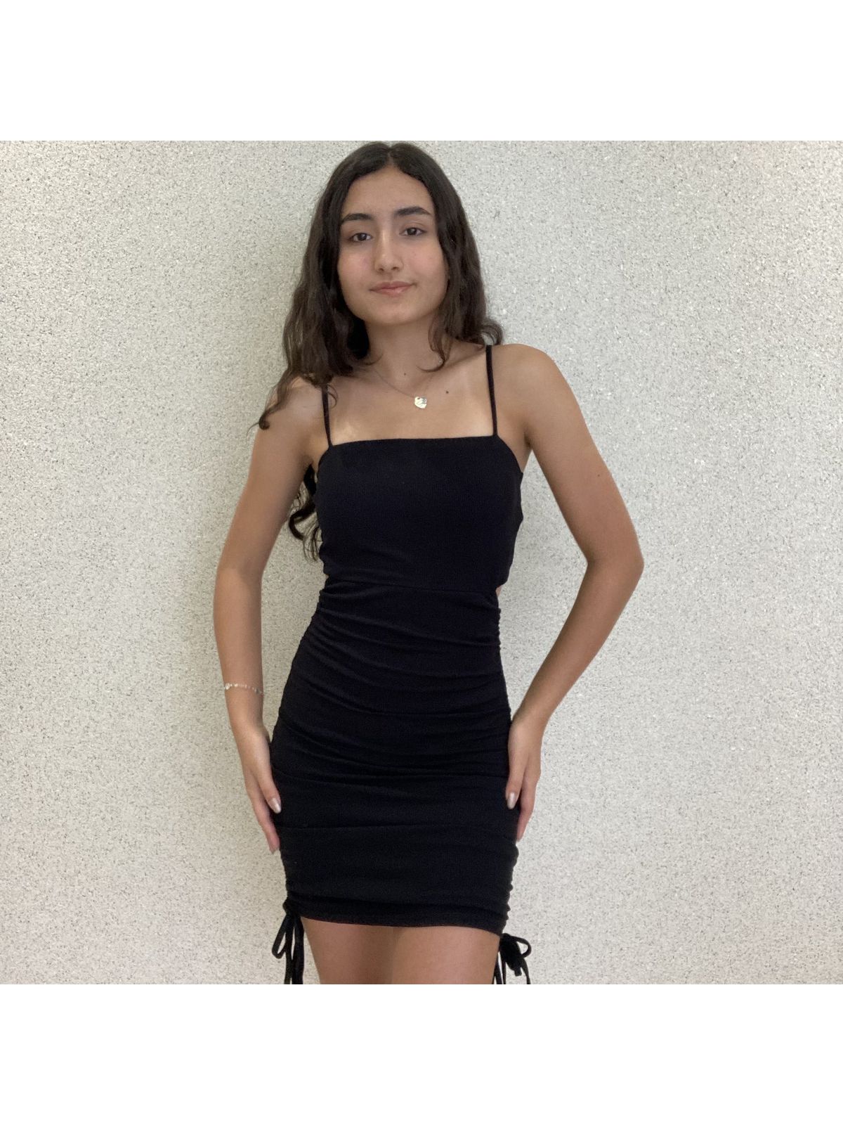 VESTIDO FAIXA FRANZIDO