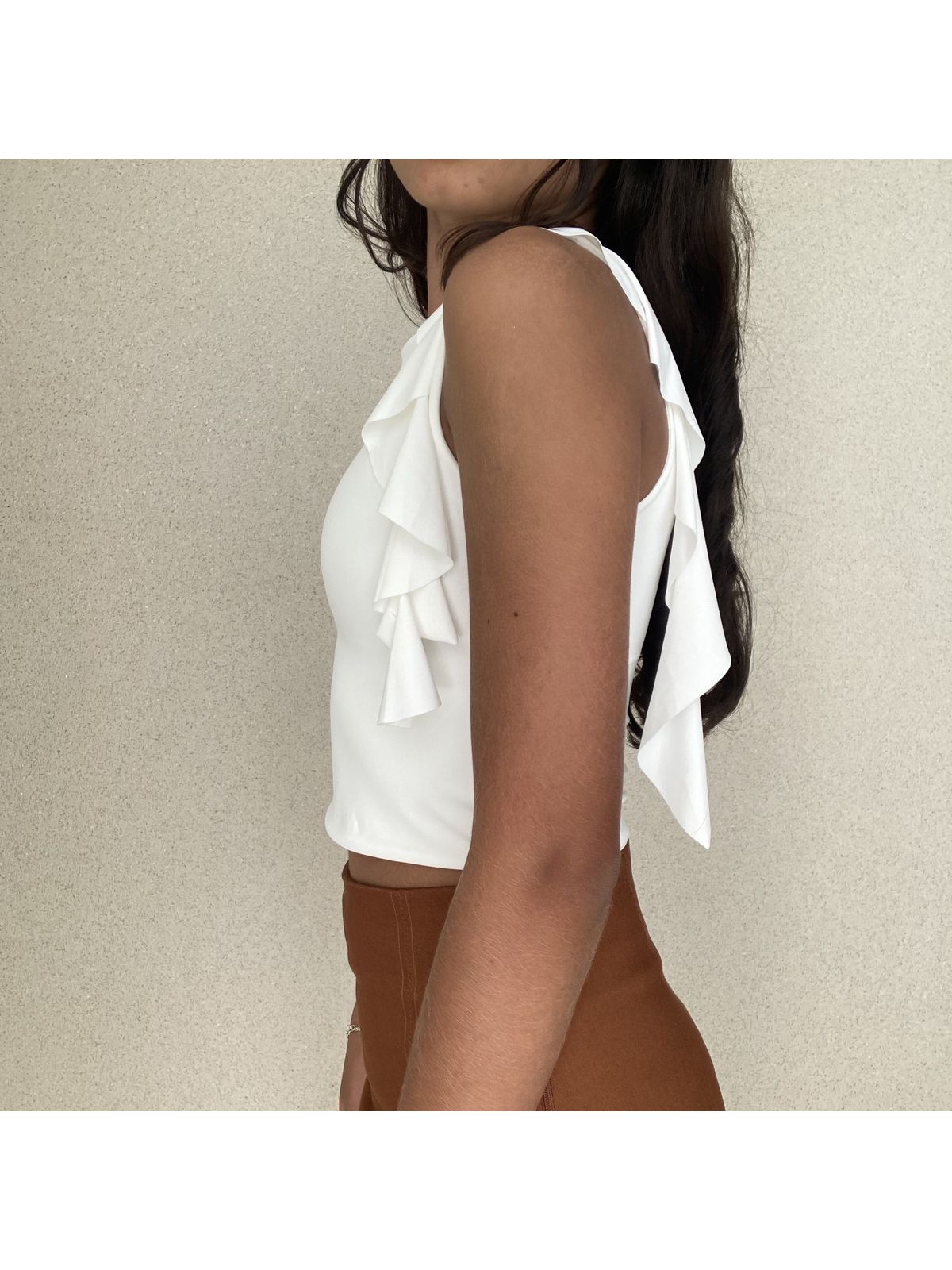 BLUSA BABADO CARACOL