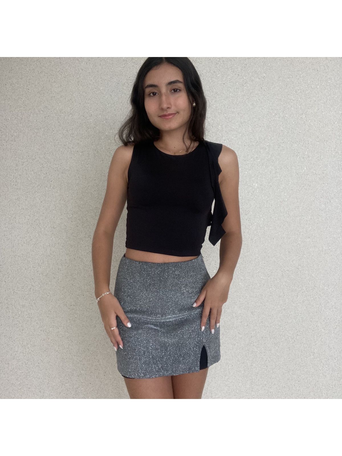 BLUSA BABADO CARACOL