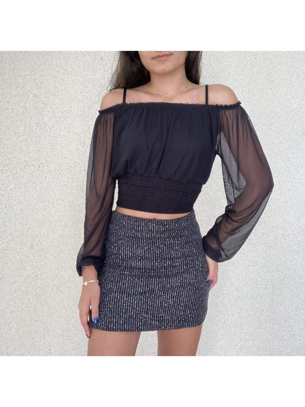 BLUSA CIGANA LASTEX - TokTeen