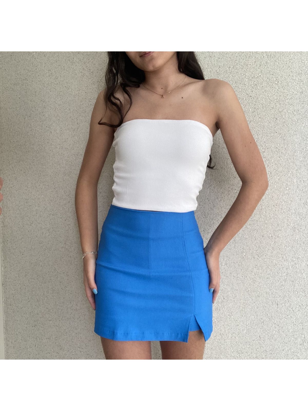 SHORTS SAIA UMA FENDA - TokTeen