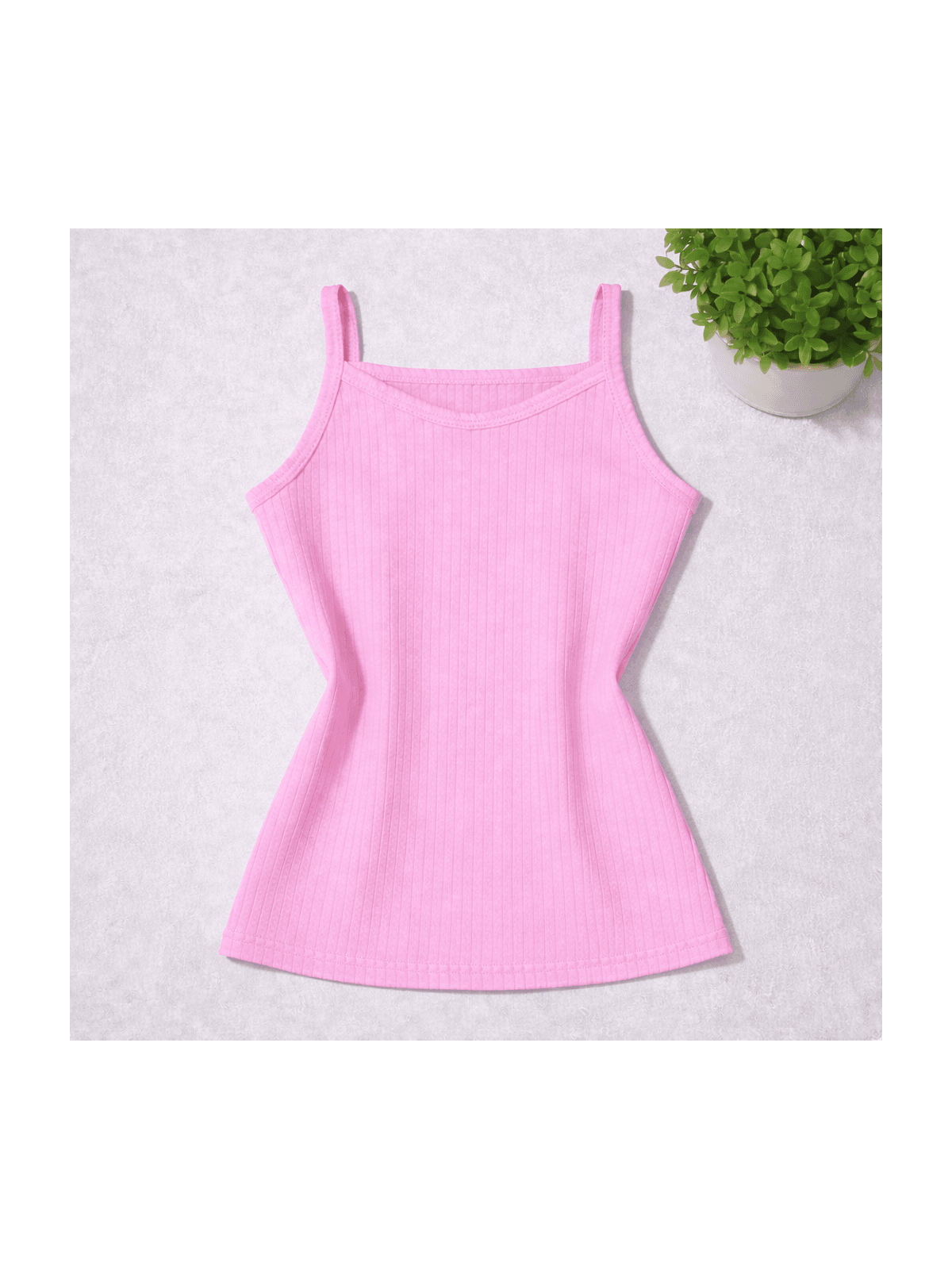 Blusa Feminina Regata Rosa Bebe - Isa Cintra Moda Infantil