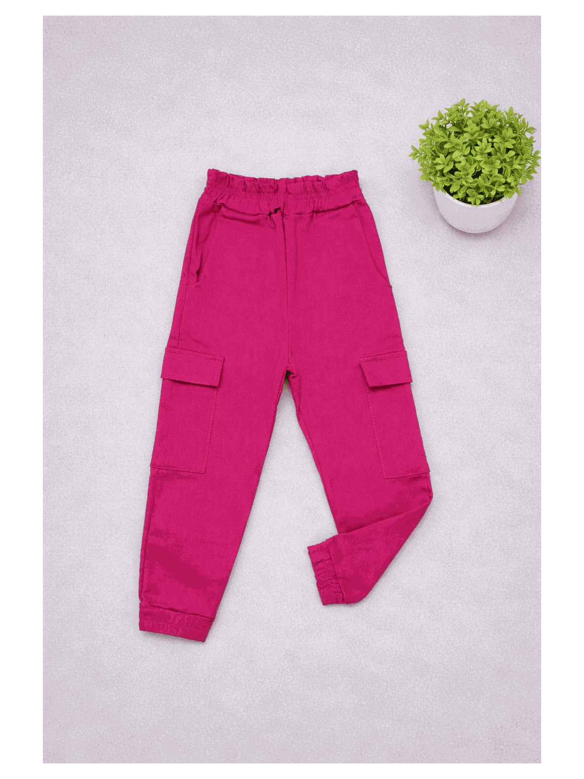 Calça Militar Cargo Rosa - Isa Cintra Moda Infantil