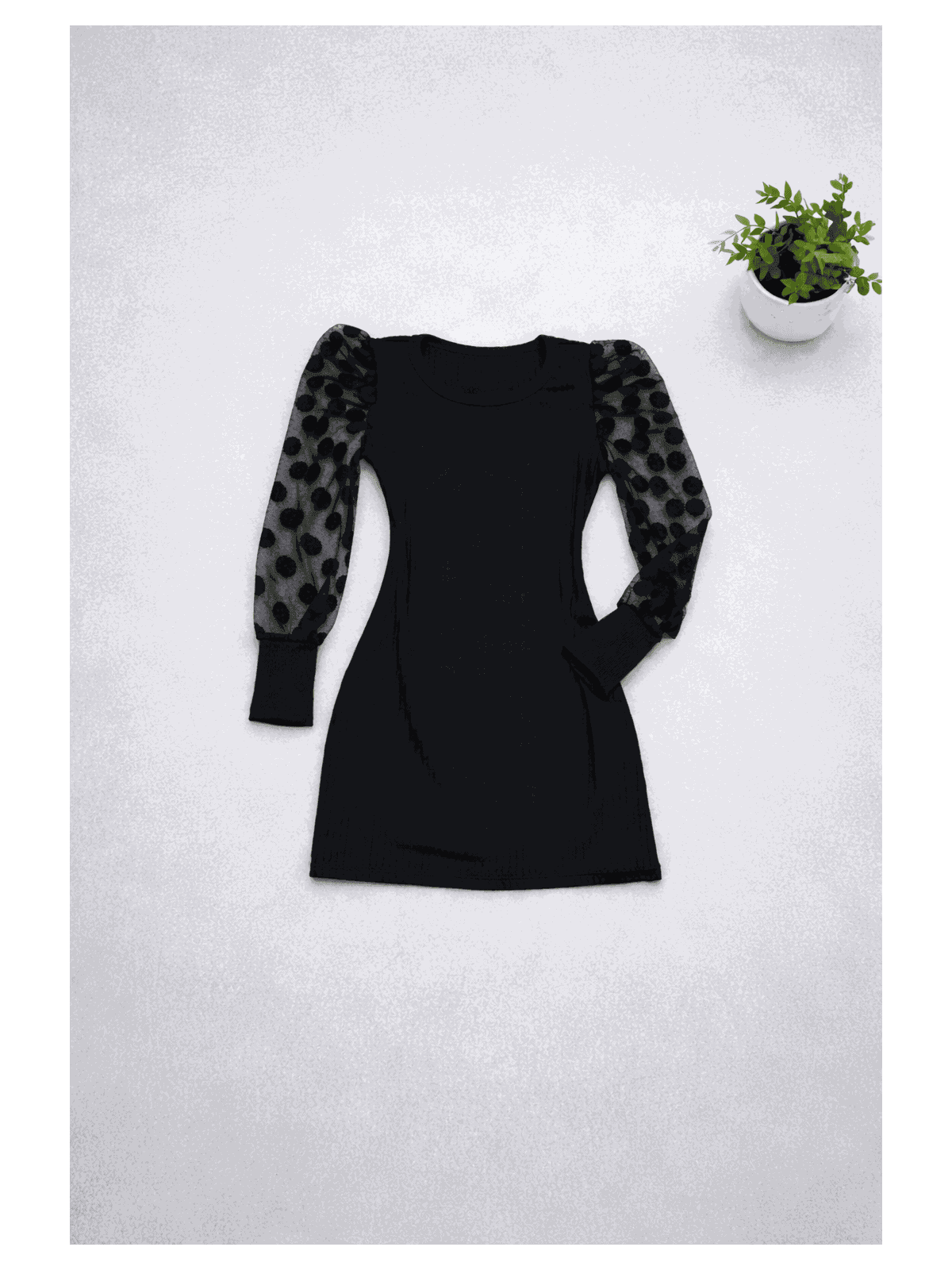 Vestido Manga Tule Bufante Longa - Isa Cintra Moda Infantil