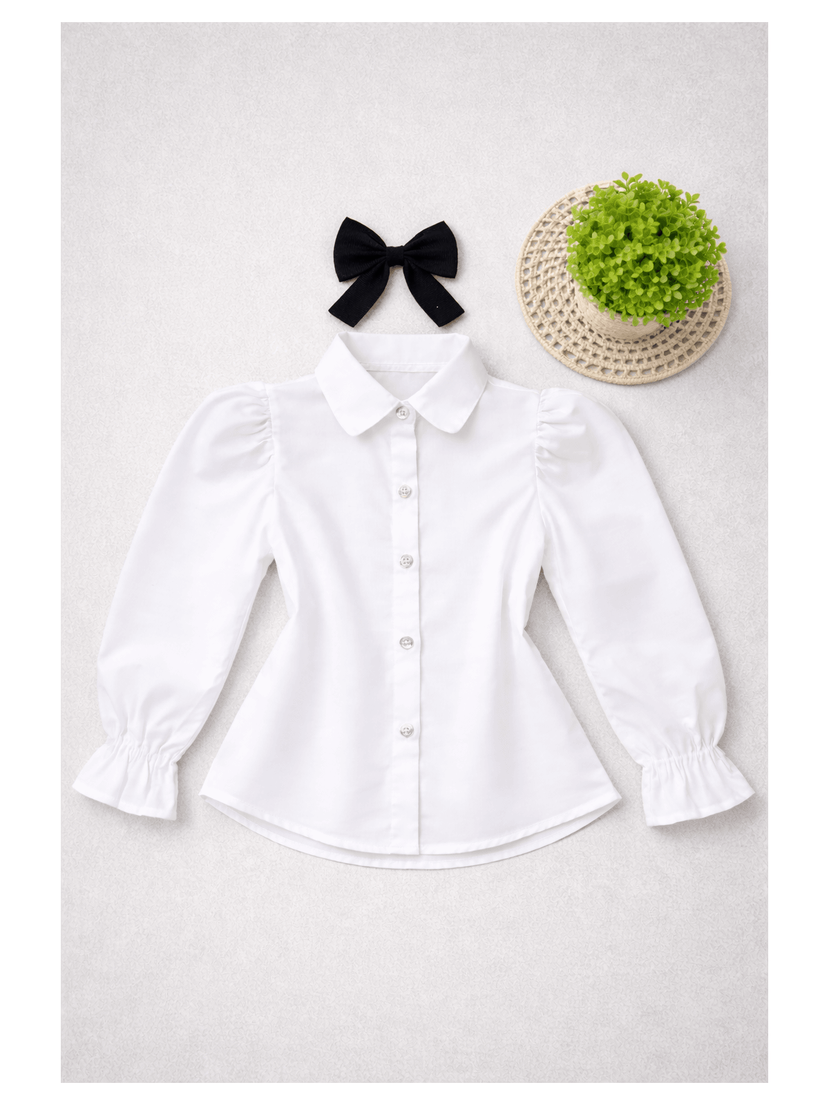 Camisa Social Feminina - Isa Cintra Moda Infantil
