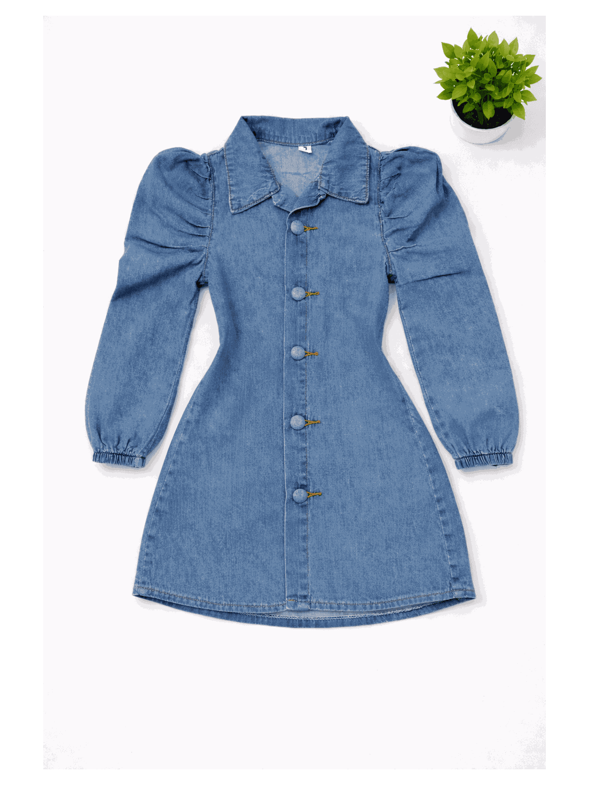 Chemise Jeans - Isa Cintra Moda Infantil