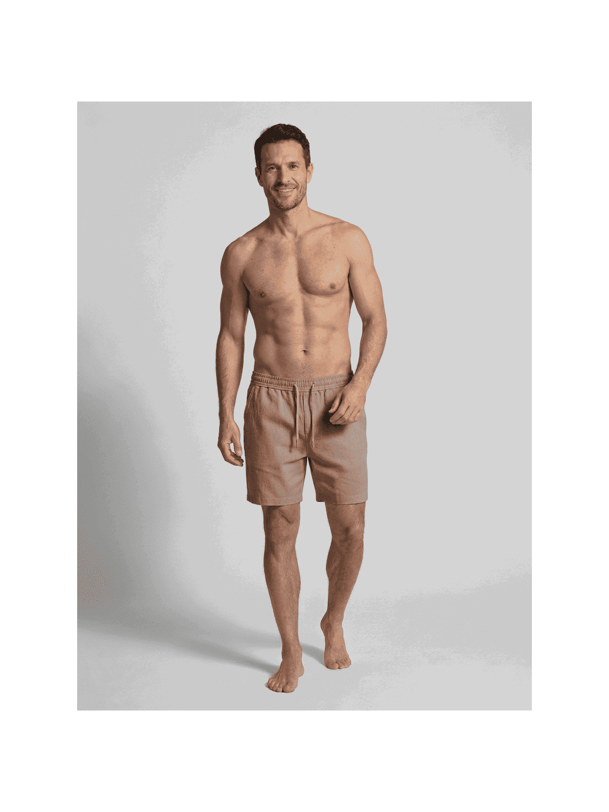 BERMUDA ZARA - CAQUI - SP GRIFES - Camisetas Importadas no Atacado