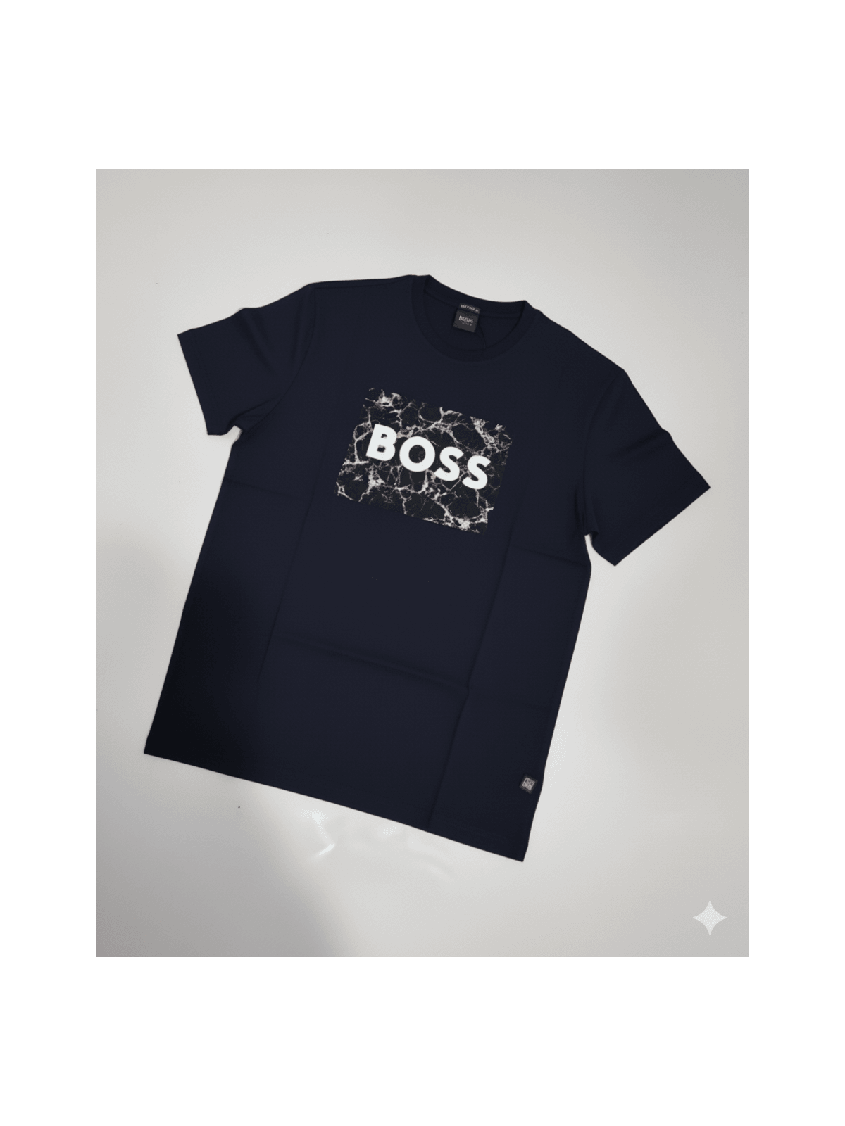 Camiseta Hugo Boss - Azul Marinho - SP GRIFES - Camisetas Importadas no Atacado