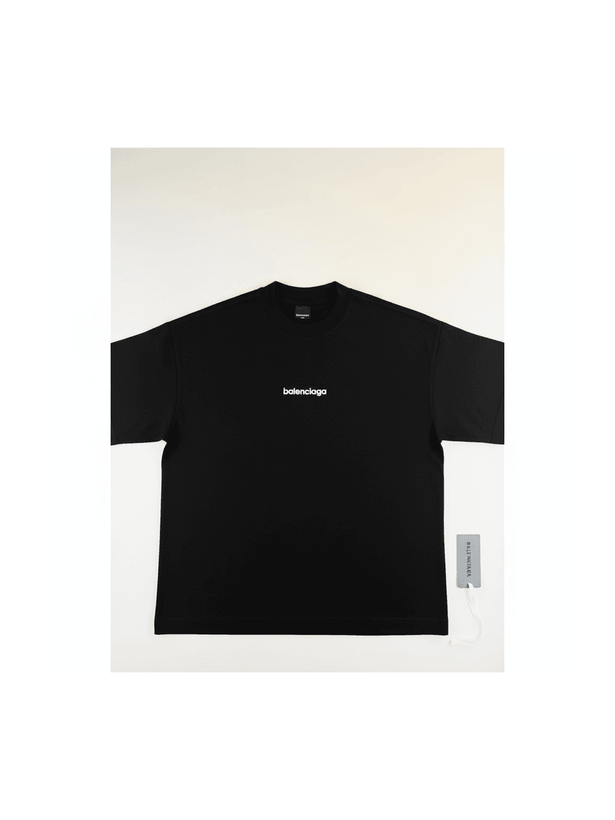 Camiseta Balenciaga Oversized - Preta - SP GRIFES - Camisetas Importadas no Atacado