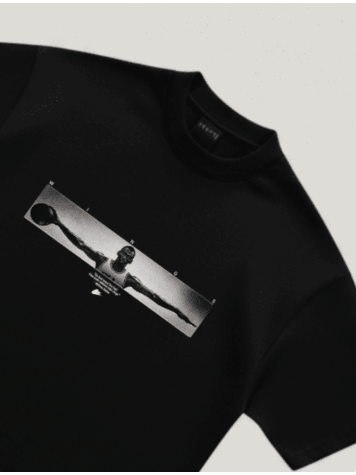 Camiseta Oversize Jordan - Preta - Malhão - SP GRIFES - Camisetas Importadas no Atacado