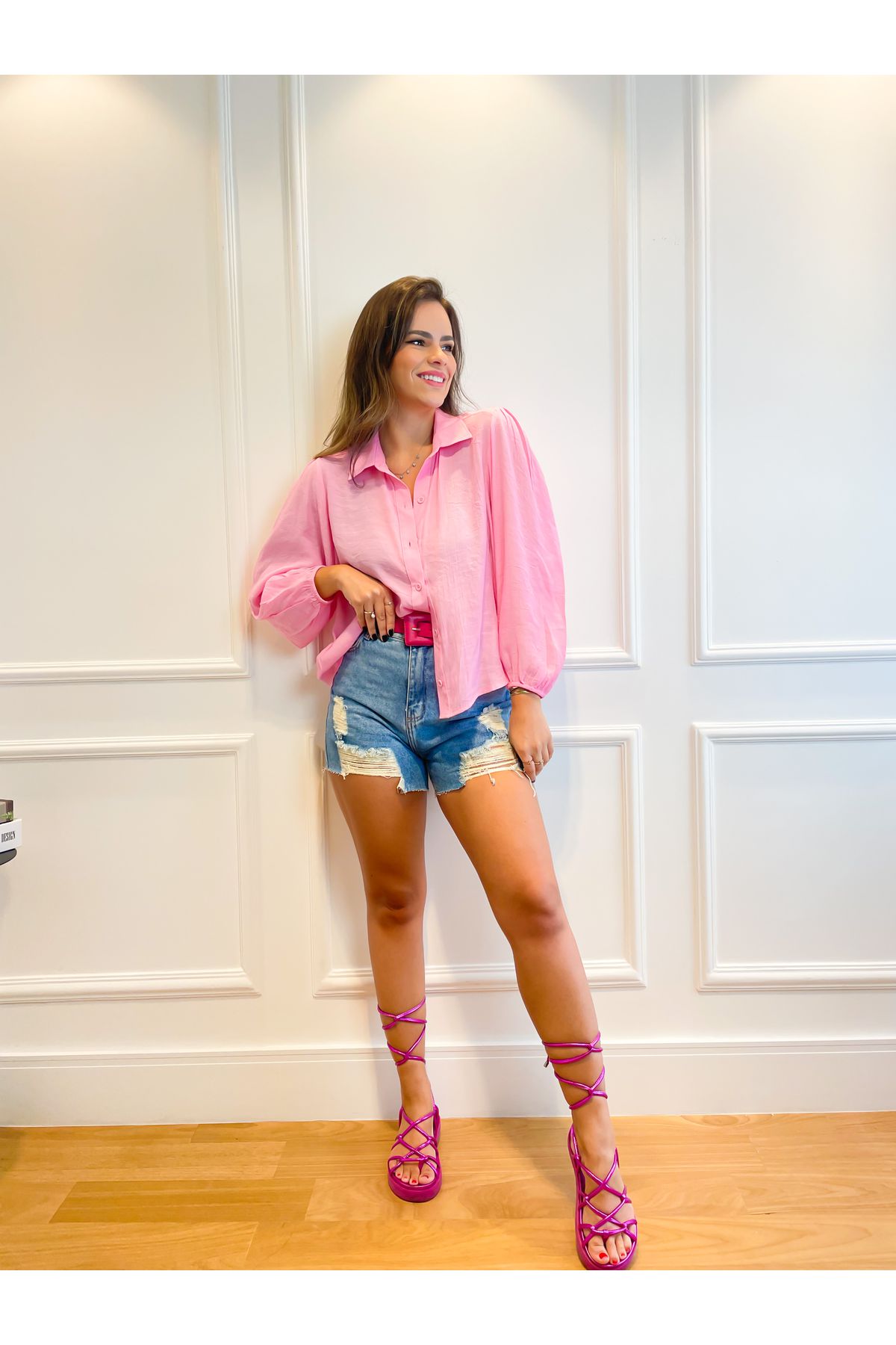 Short Mayra Jeans destroyed