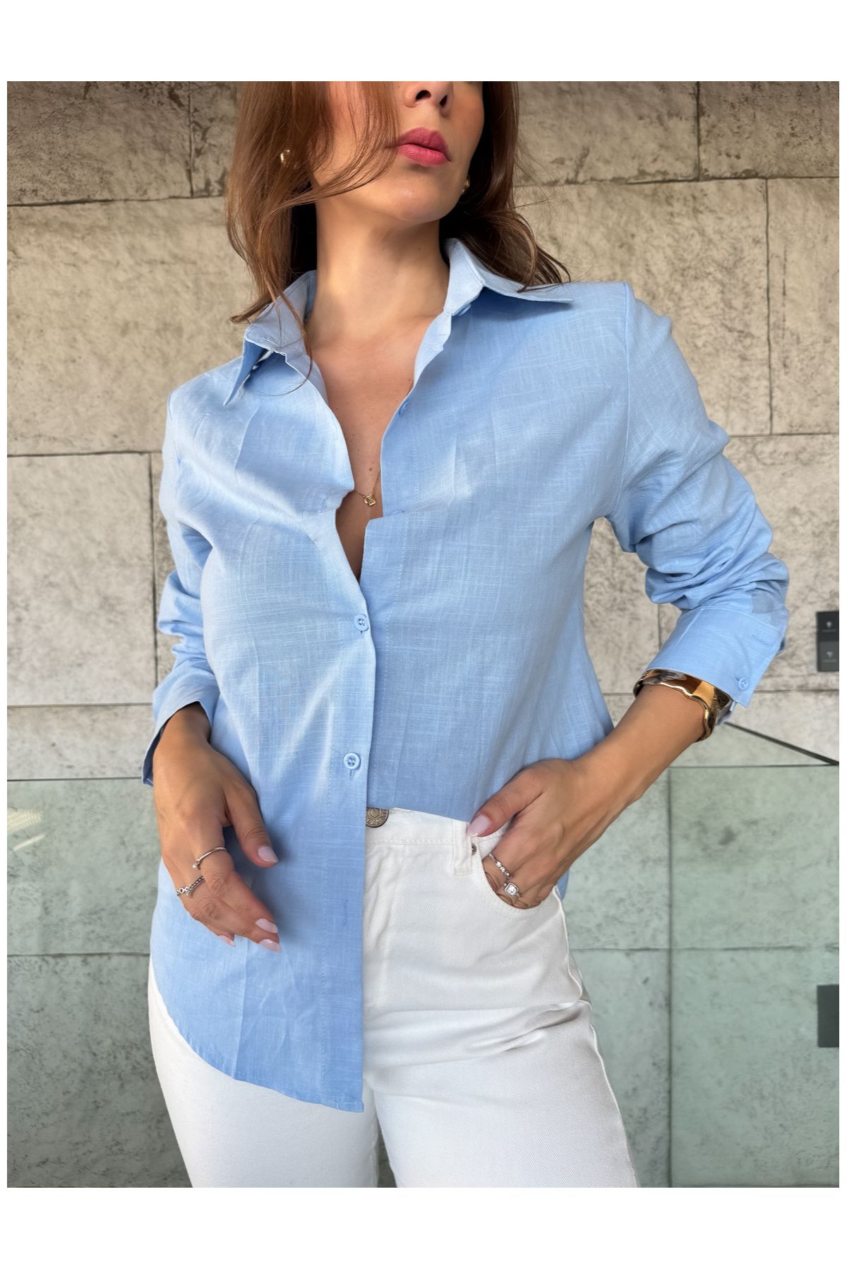 Camisa Solange - azul