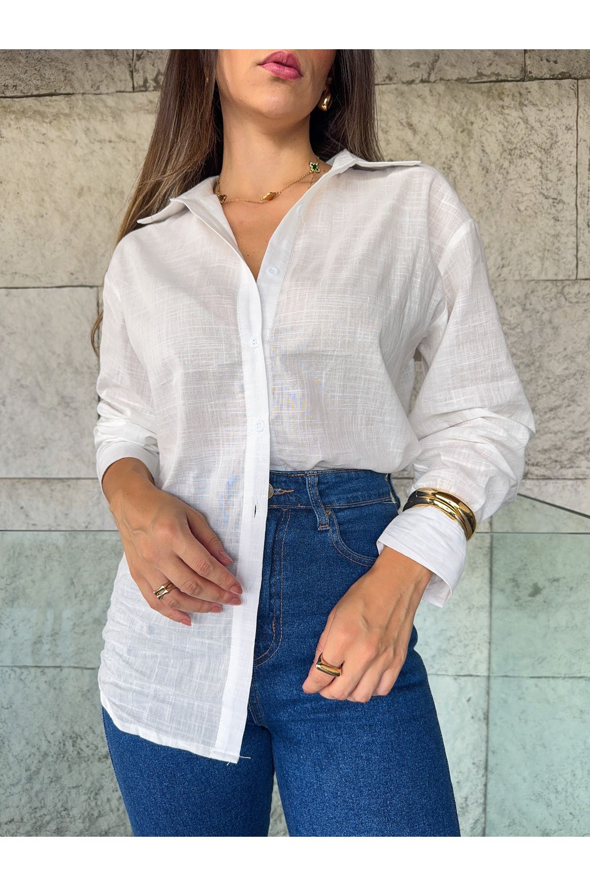 Camisa Tania - branca