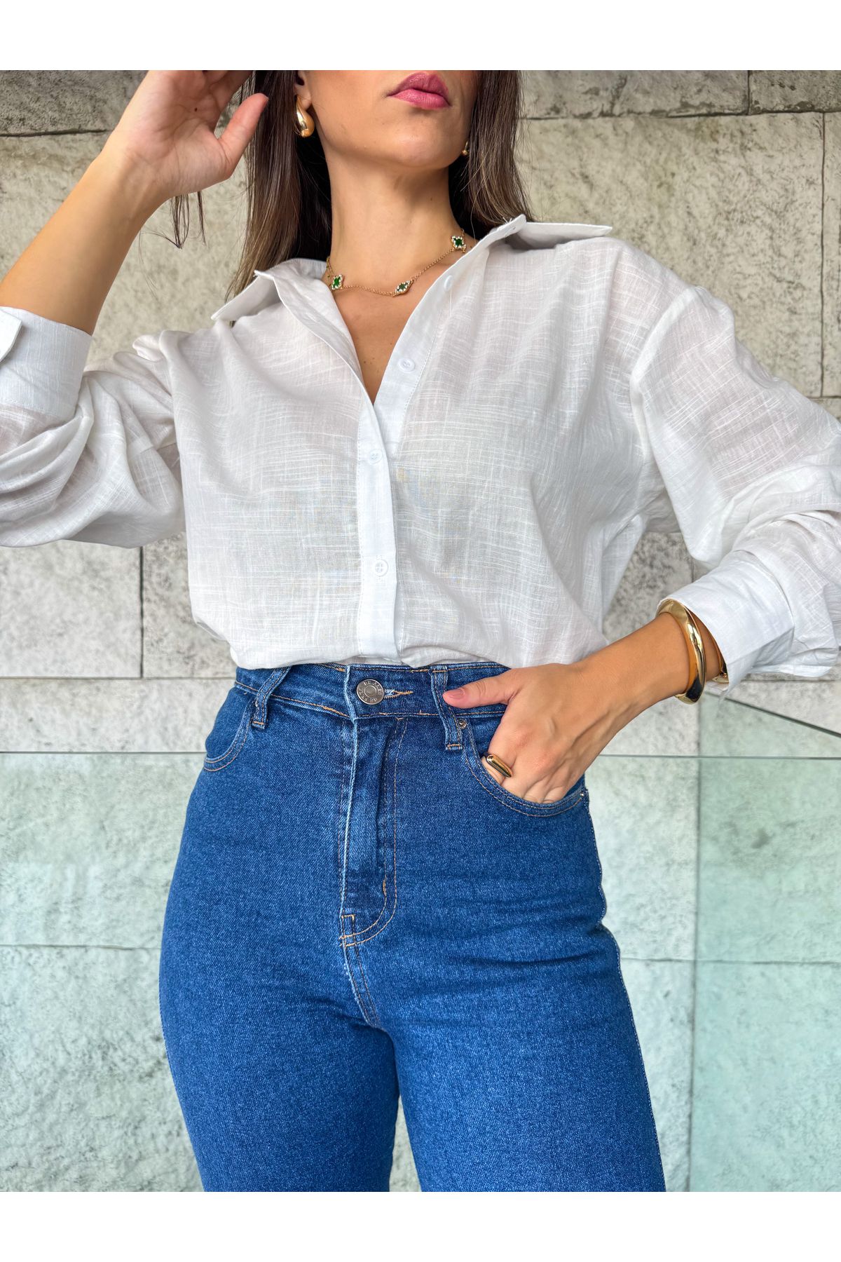 Camisa Tania - branca