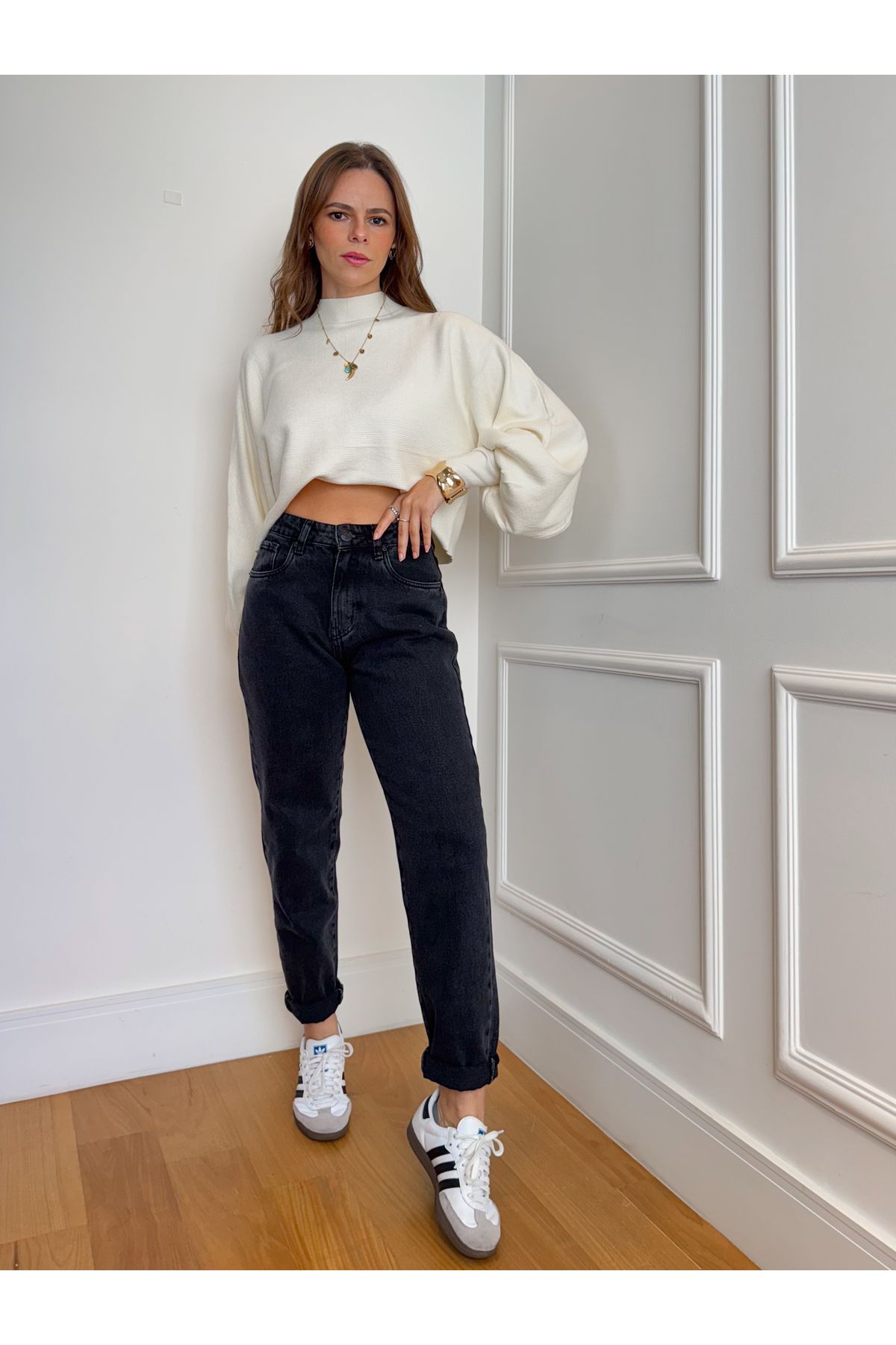 Blusa Mirna Tricot - Off White