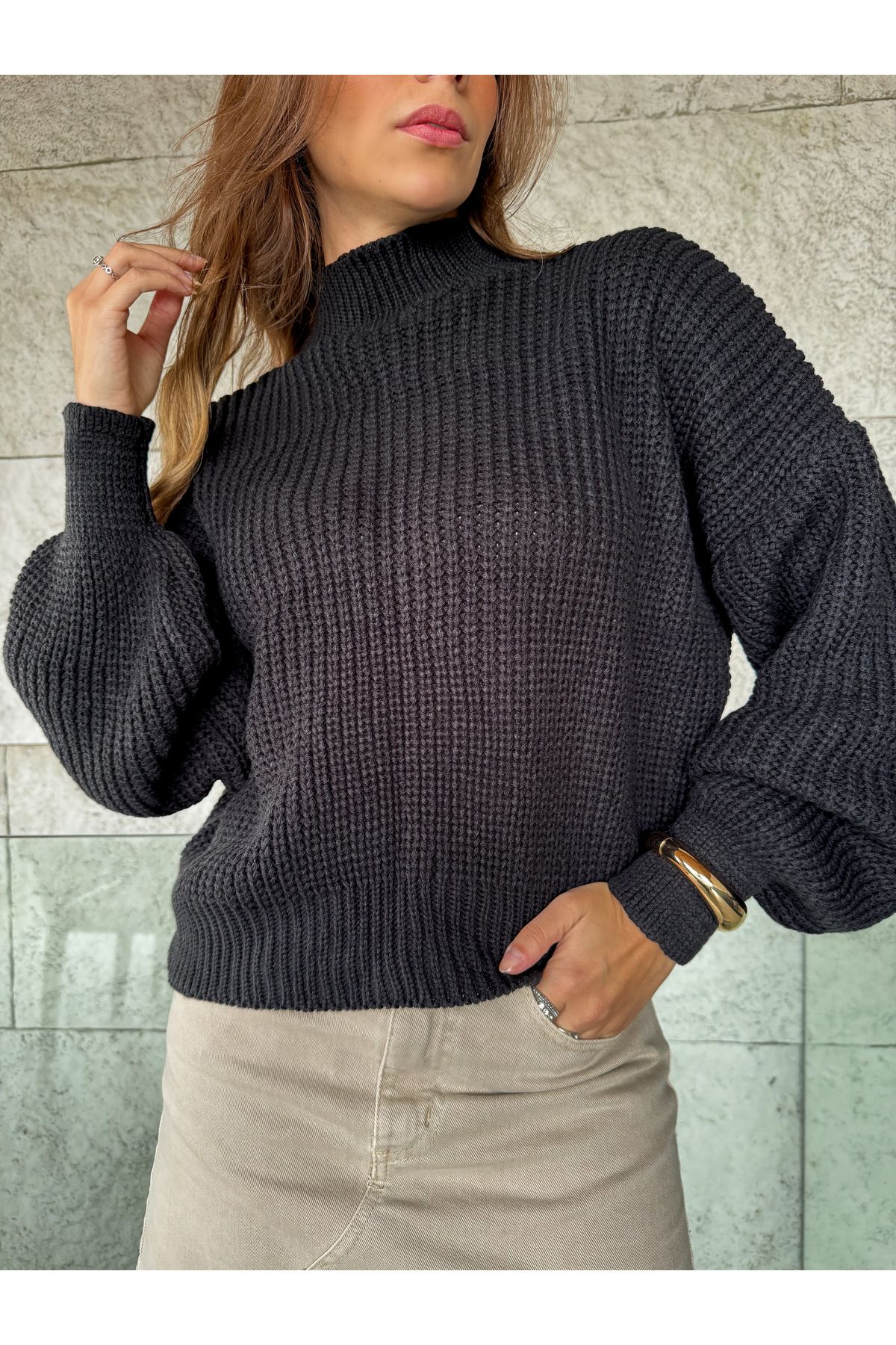 Blusa de Tricot Neiva - Preto 
