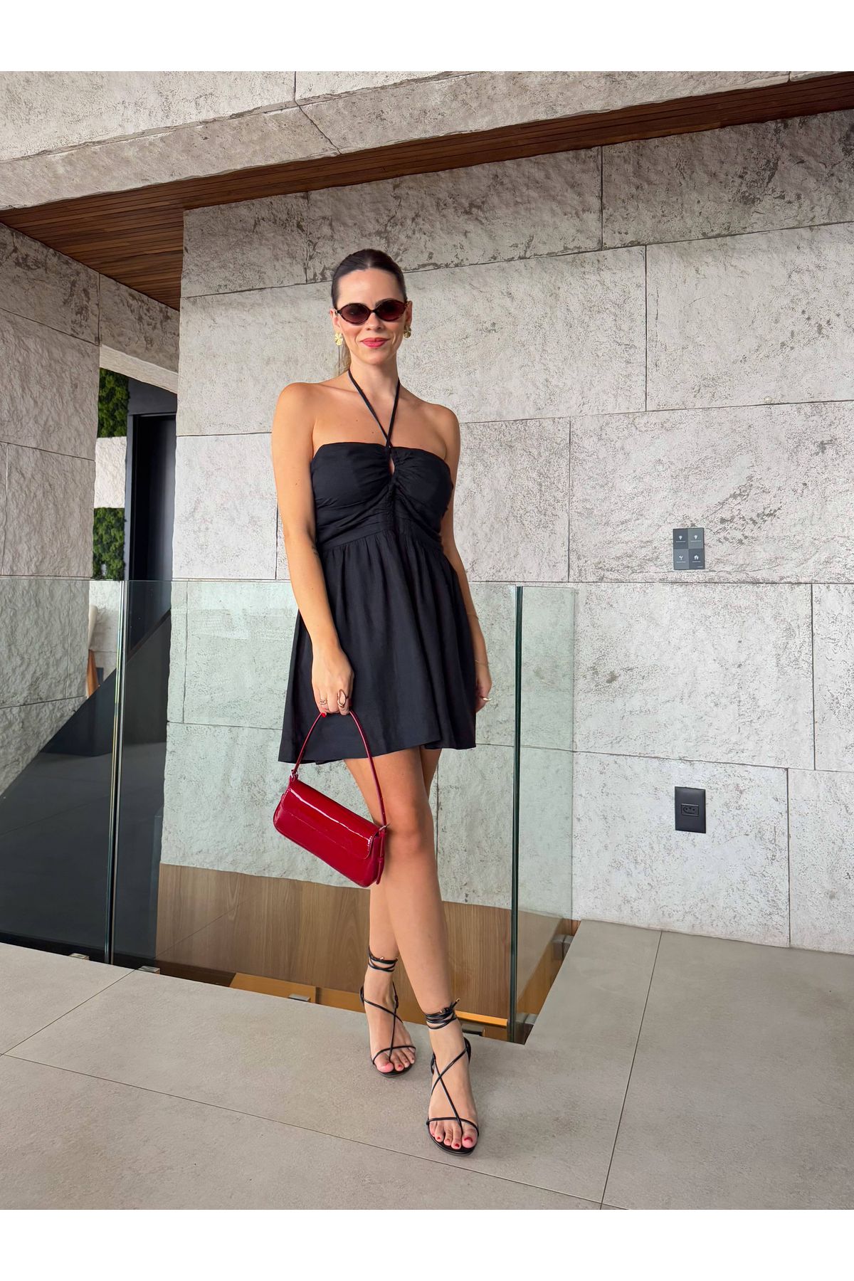 Vestido Carina - Preto