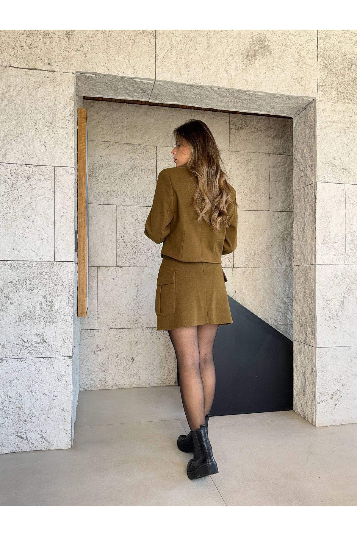 Saia Lã Valentina - Verde 