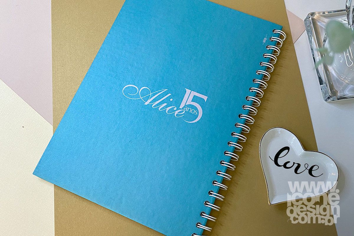 Caderno de Recado - Alice