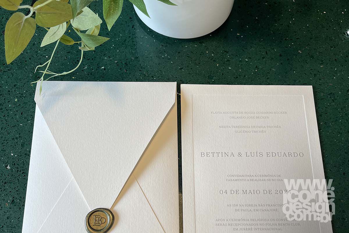 Convte de Casamento B&L