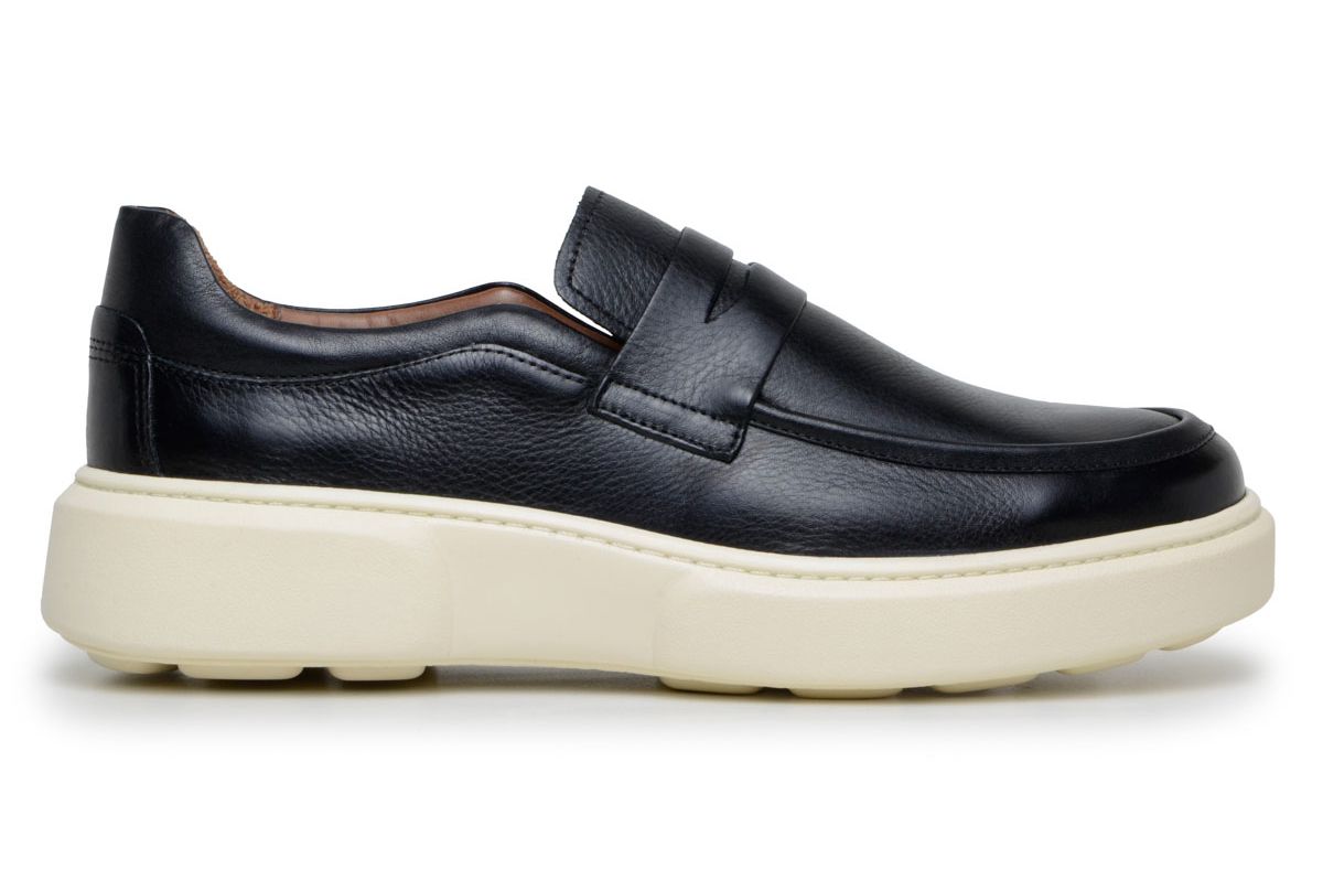 Sapato Casual Masculino CNS Collim Floarter Preto ... - CNS Calçados