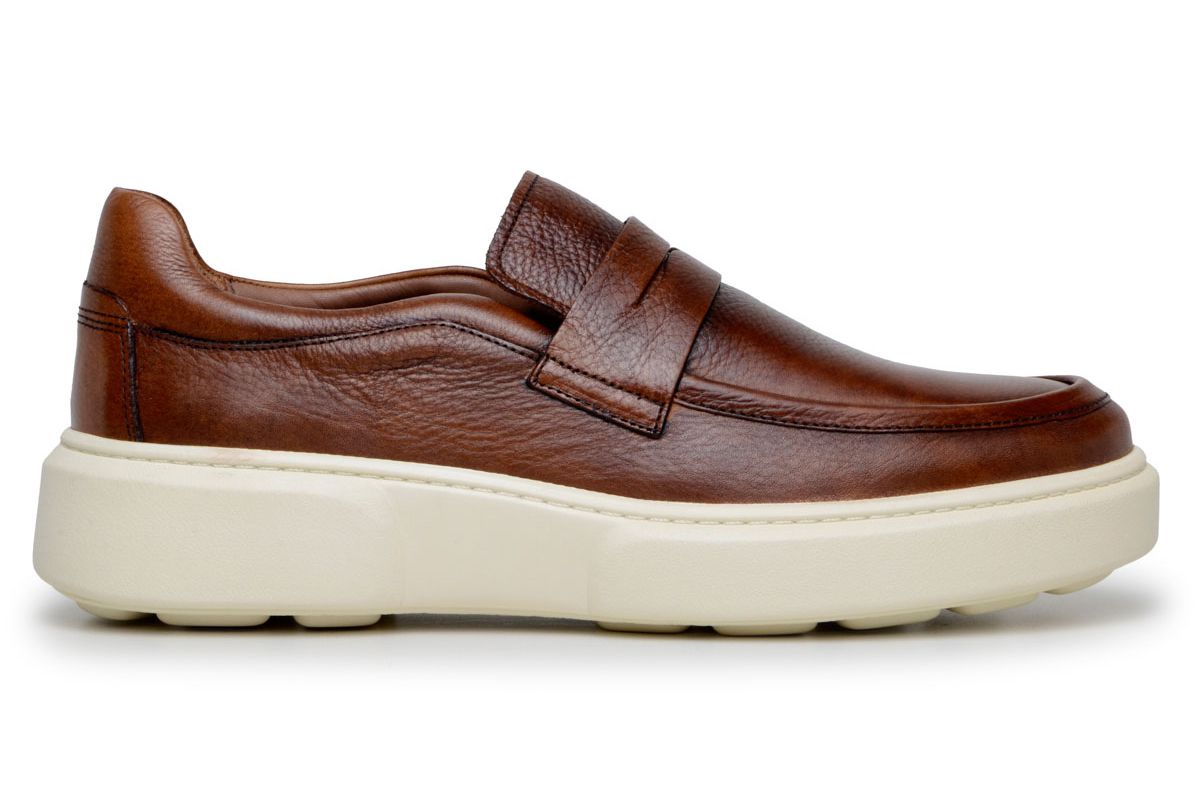 Sapato Casual Masculino CNS Collim Floarter Conhaq... - CNS Calçados