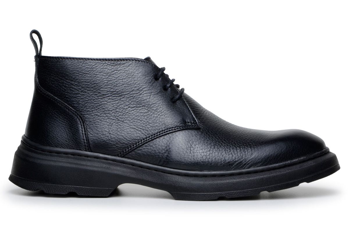 Bota Casual Masculina CNS Xtra Soft Montenegro Pre... - CNS Calçados