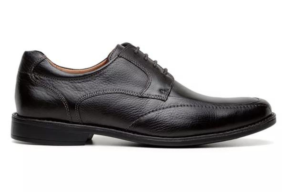 Sapato Social Masculino Derby Comfort CNS Preto - CNS Calçados