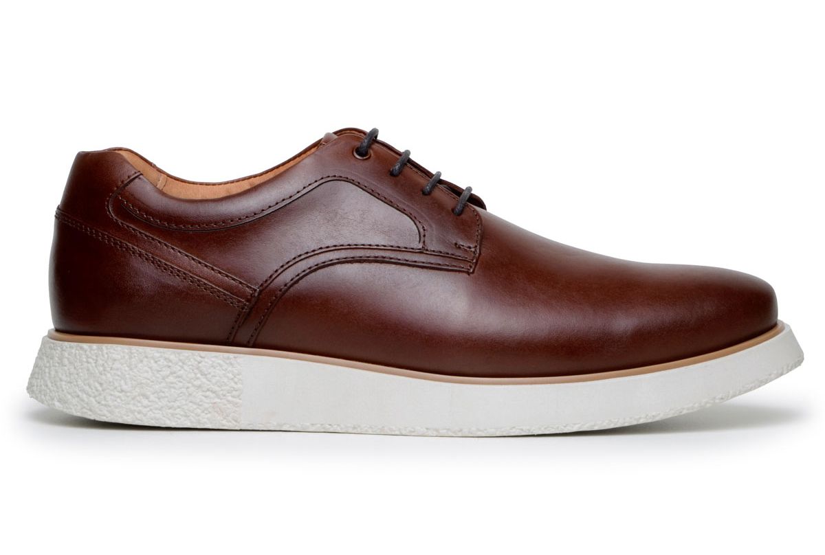 Sapato Casual Masculino Derby CNS Hannover Tan - 2... - CNS Calçados